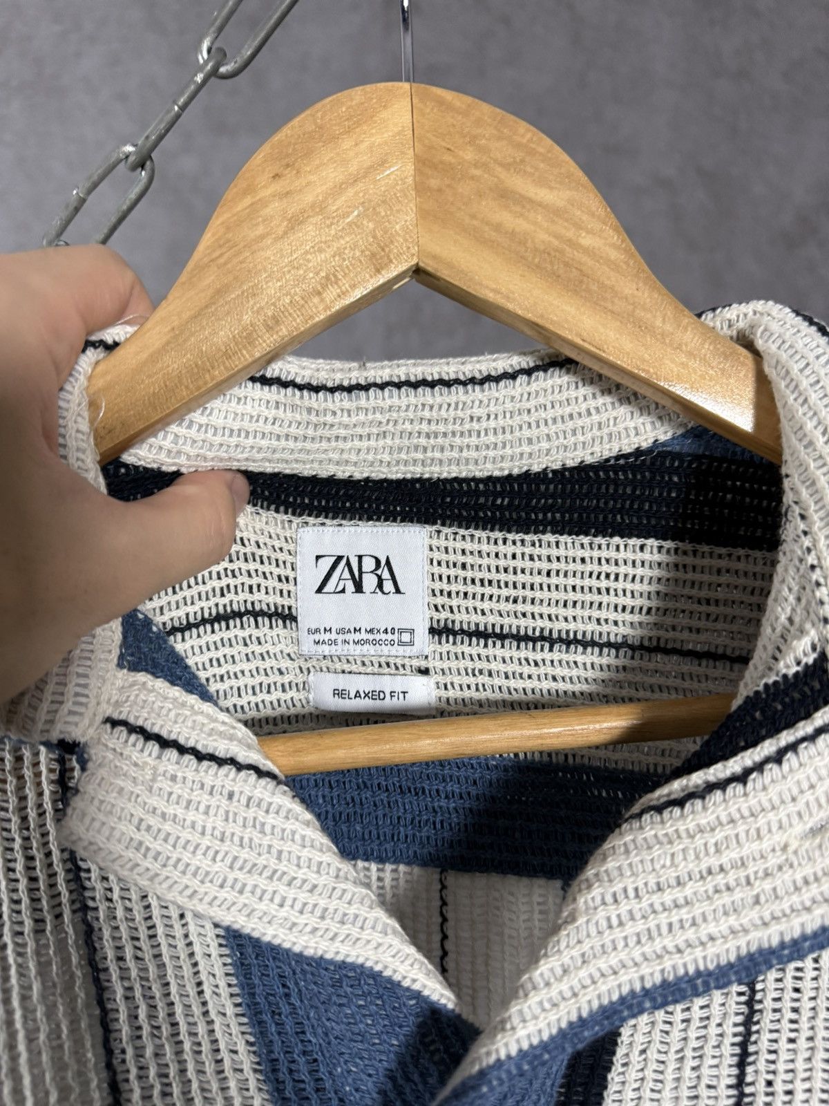 Zara Zara Man designer heavy polo tee Size US S / EU 44-46 / 1 - 3 Thumbnail