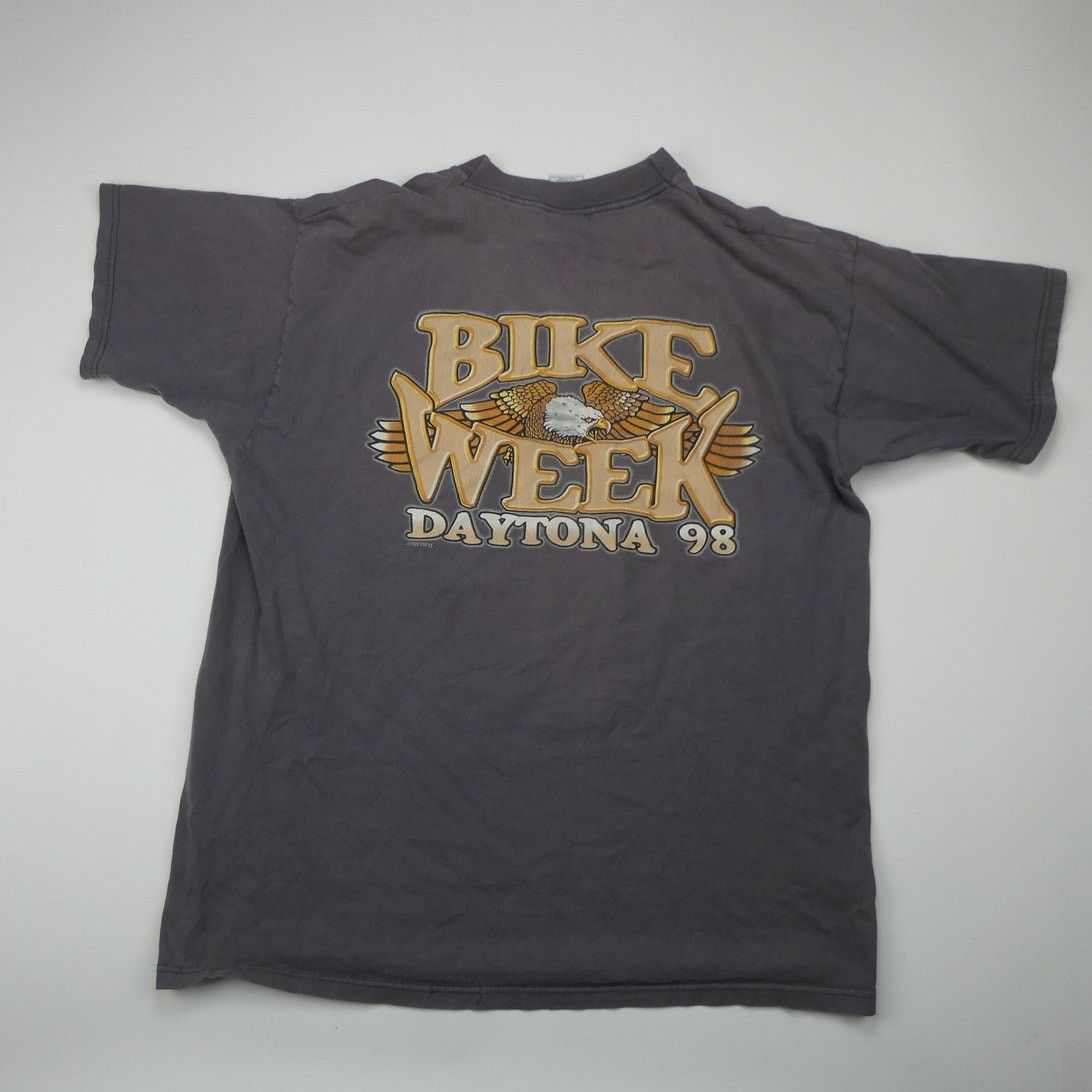 Fruit Of The Loom vintage Daytona 1998 Bike Week t-shirt, XL fruit of the loom Size US XL / EU 56 / 4 - 2 Thumbnail