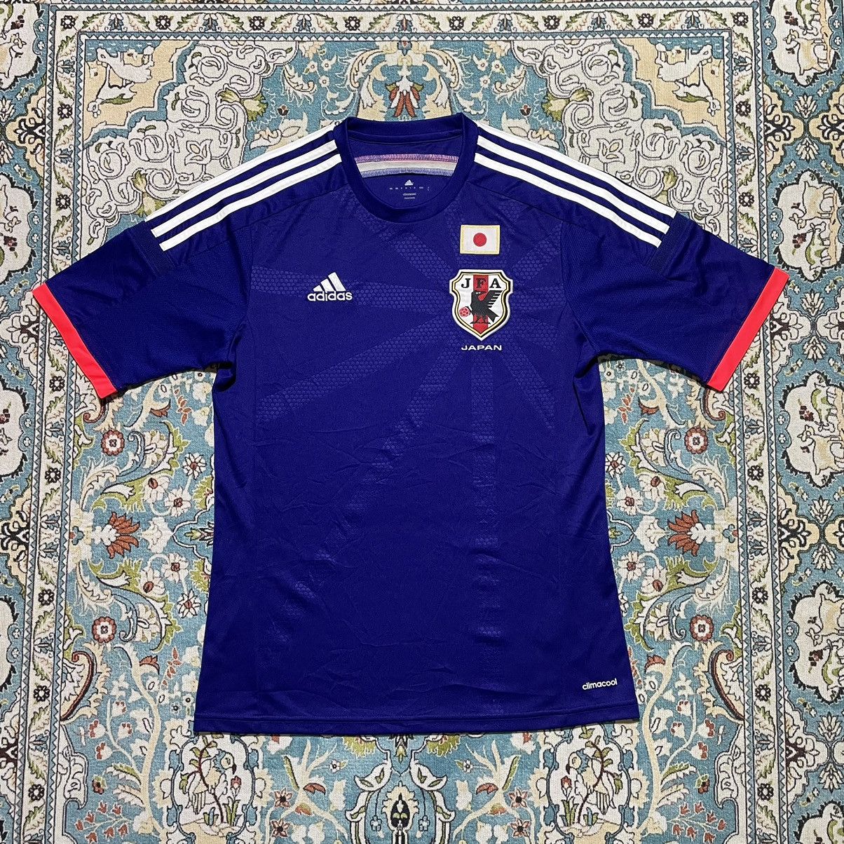 Adidas Adidas Japan 2013 2014 Home Soccer Jersey Football Size US S / EU 44-46 / 1 - 1 Thumbnail