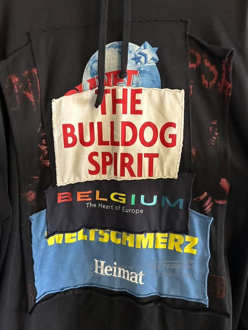 Vetements Vetements Patchwork Hoodie Size US S / EU 44-46 / 1 - 2 Thumbnail