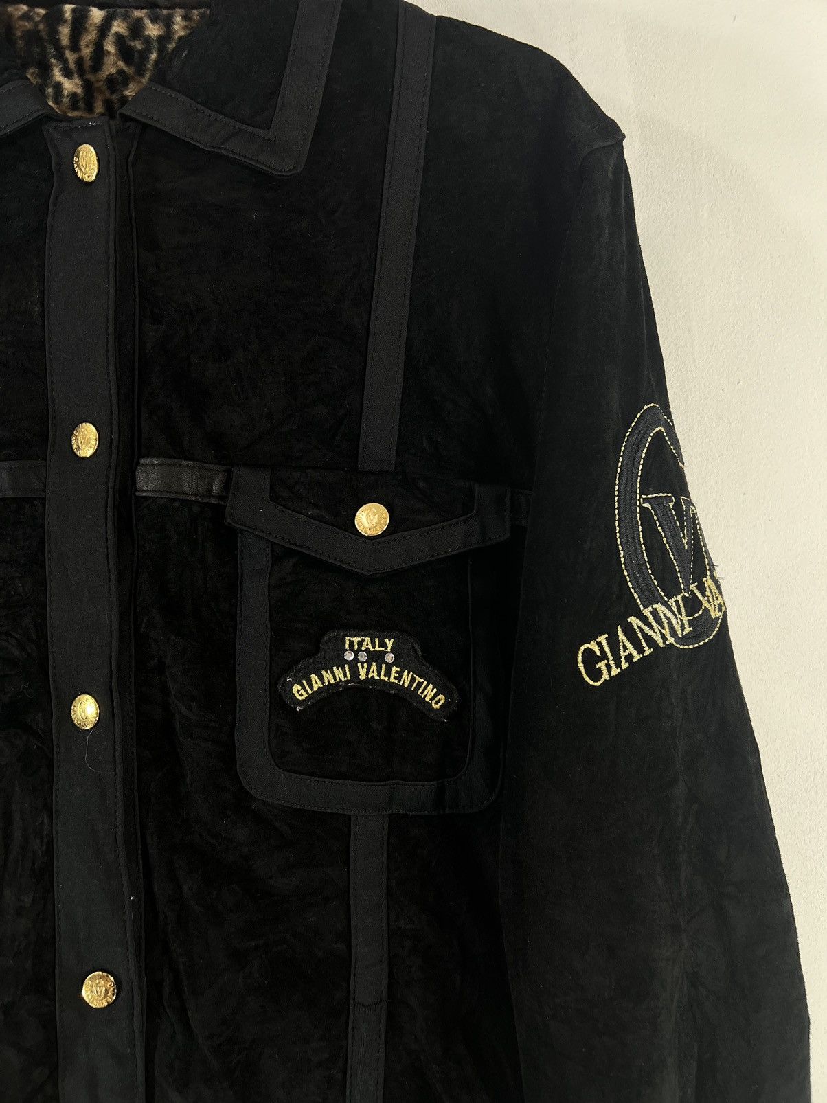 Gianni Valentino Gianni Valentino Velvet Full Button Jacket Size US L / EU 52-54 / 3 - 9 Thumbnail