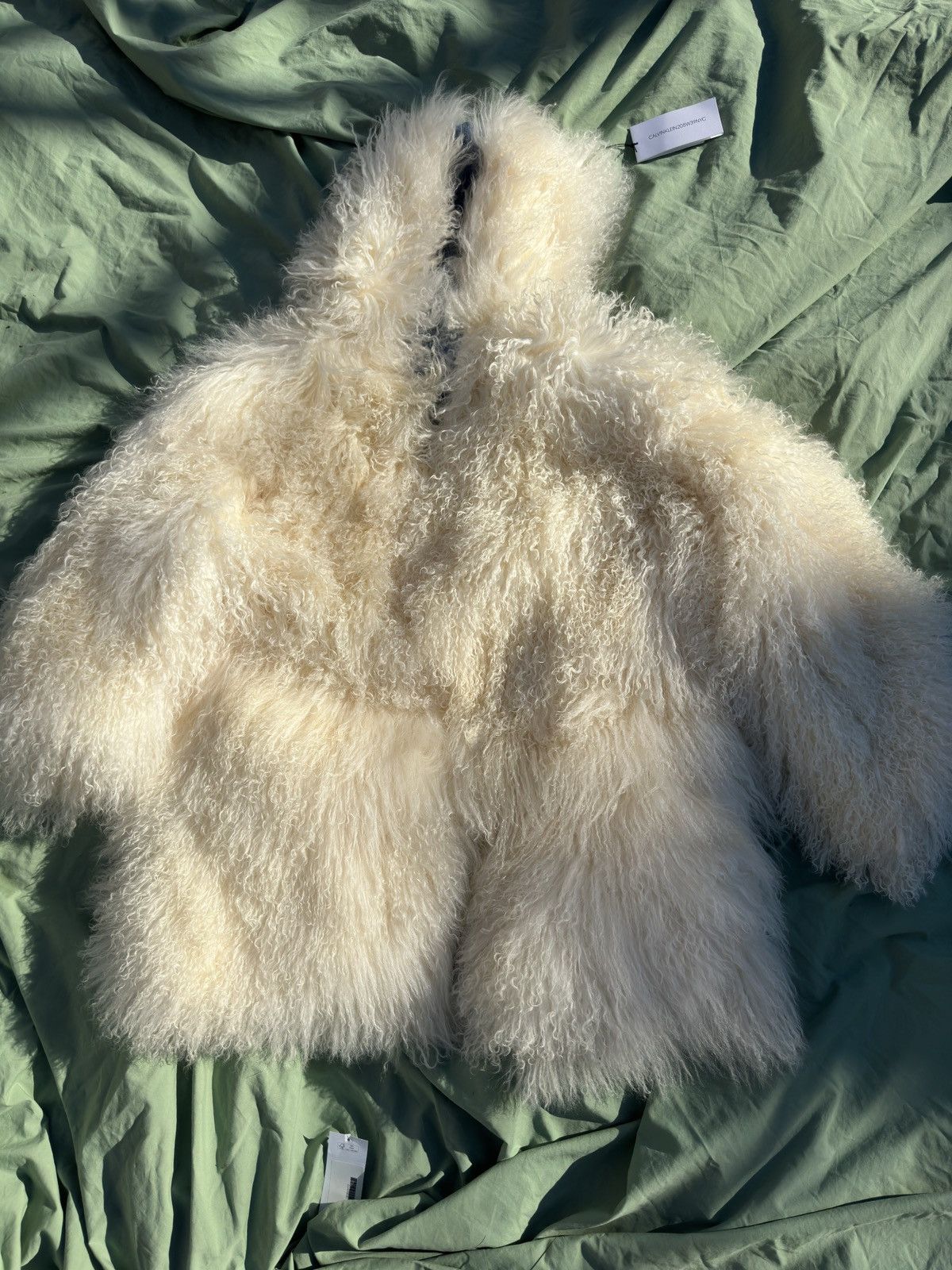 Calvin Klein 205W39NYC CALVIN KLEIN 205W39NYC Raf Simons Monogolian lamb fur coat Size US XS / EU 42 / 0 - 19 Thumbnail