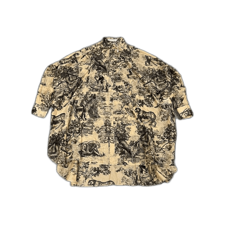 Dior Dior Jungle Animal Series Loose Shirt Size US XS / EU 42 / 0 - 1 Thumbnail
