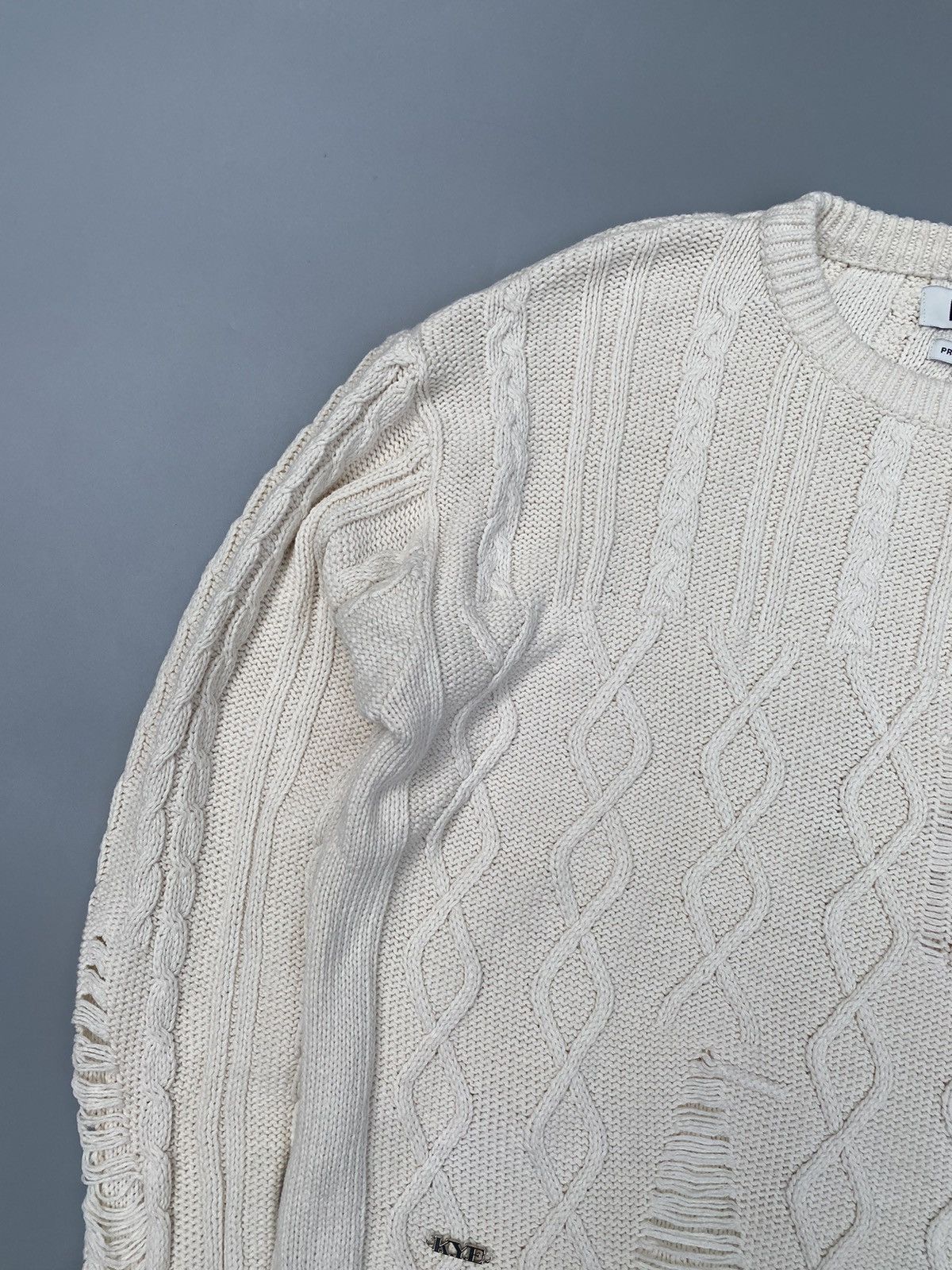 KYE 2023 Kye Destroyed DNA-Knit Sweater Size M / US 6-8 / IT 42-44 - 8 Thumbnail