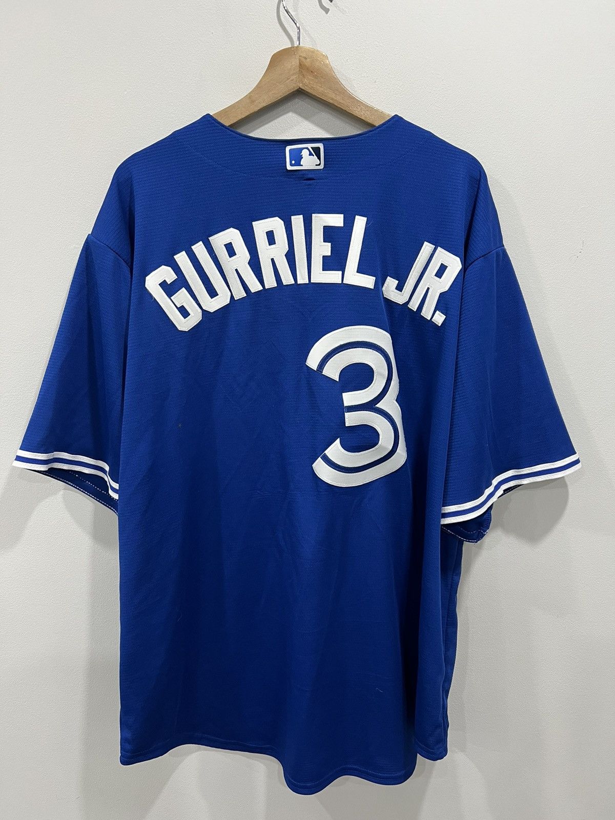 Nike Nike Gurriel Jr Toronto Blue Jays Baseball Jersey Size US XXL / EU 58 / 5 - 2 Thumbnail