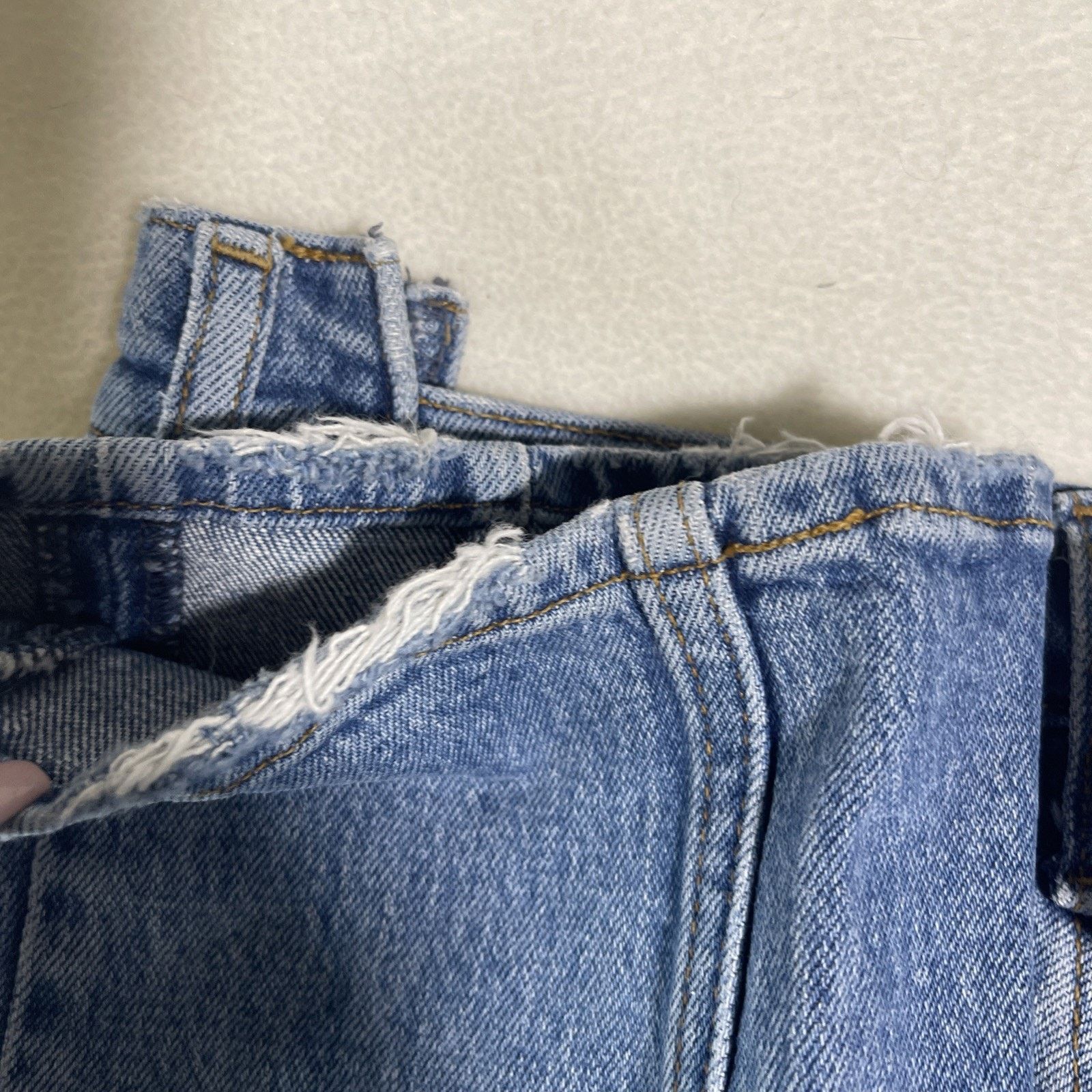 Abercrombie & Fitch Abercrombie + Fitch US 4 90s Straight Ultra High Rise Jeans Size 27" / US 4 / IT 40 - 10 Thumbnail