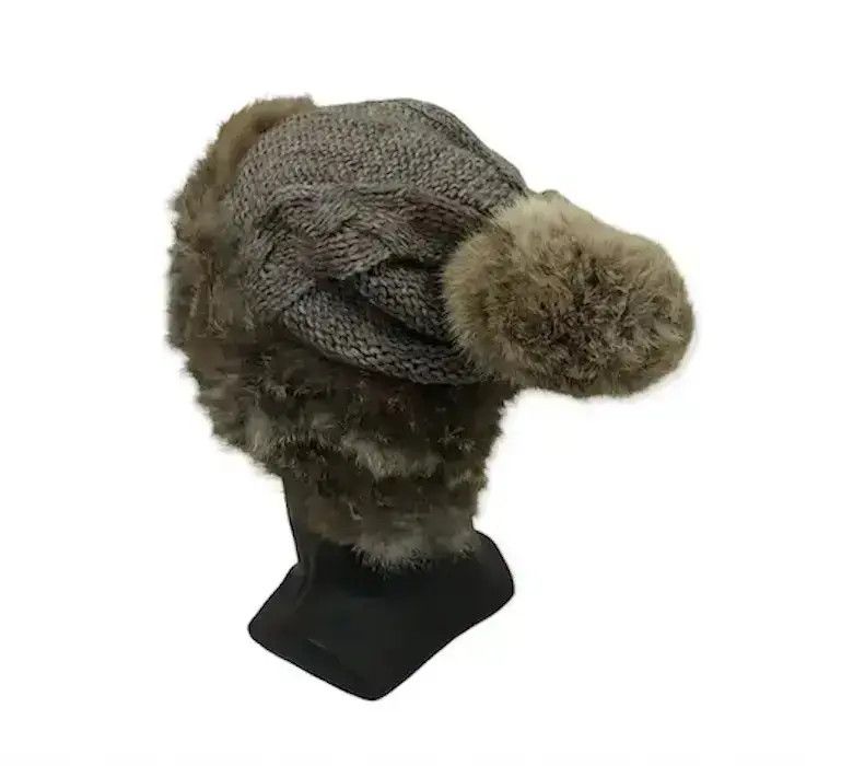 Japanese Brand Japanese Brand Fleece Beanie Hat Size ONE SIZE - 3 Thumbnail