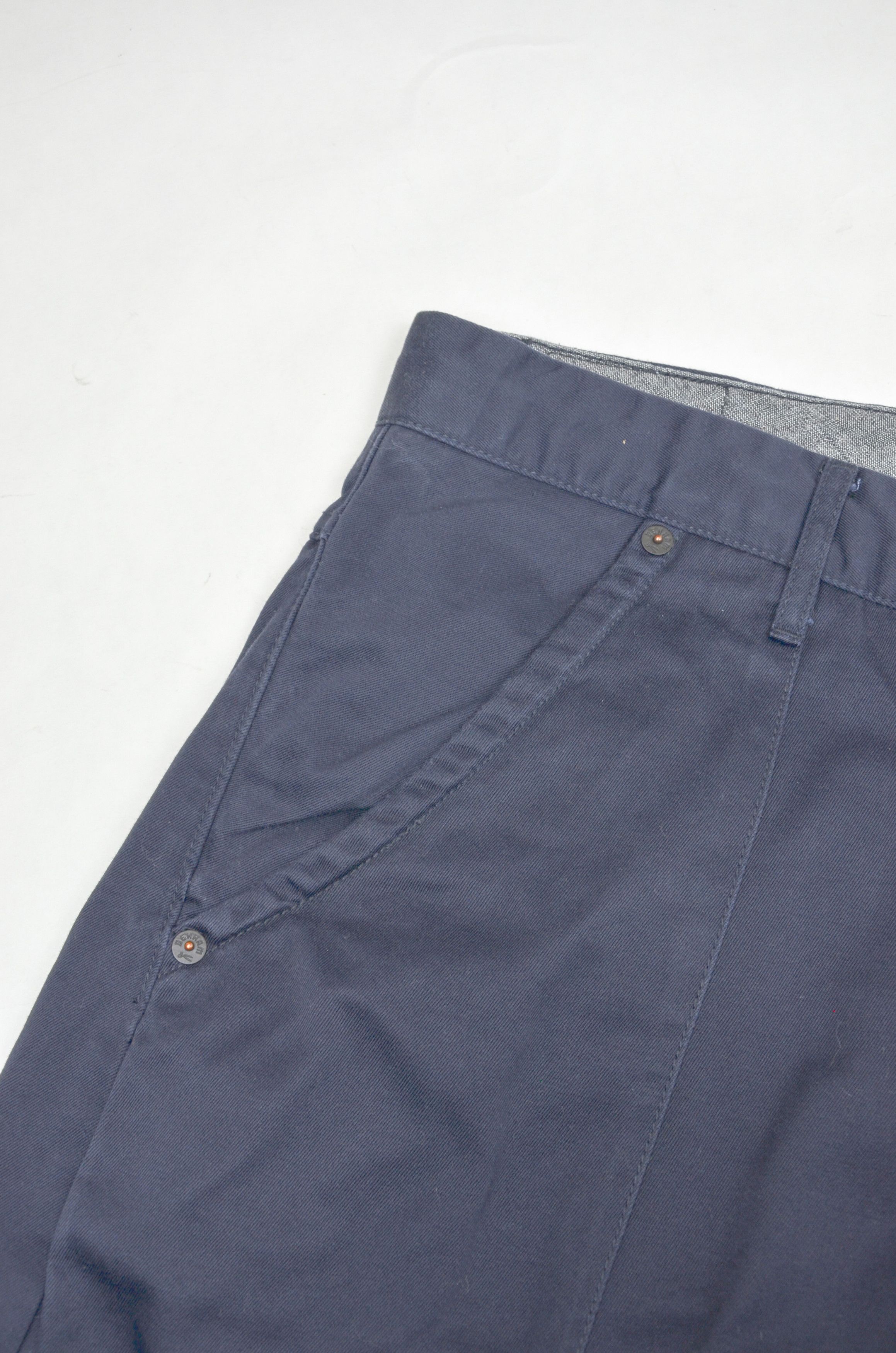 DENHAM Denham Apache Slim Fit Navy Chino Pants – W36 L32 Size US 36 / EU 52 - 3 Thumbnail