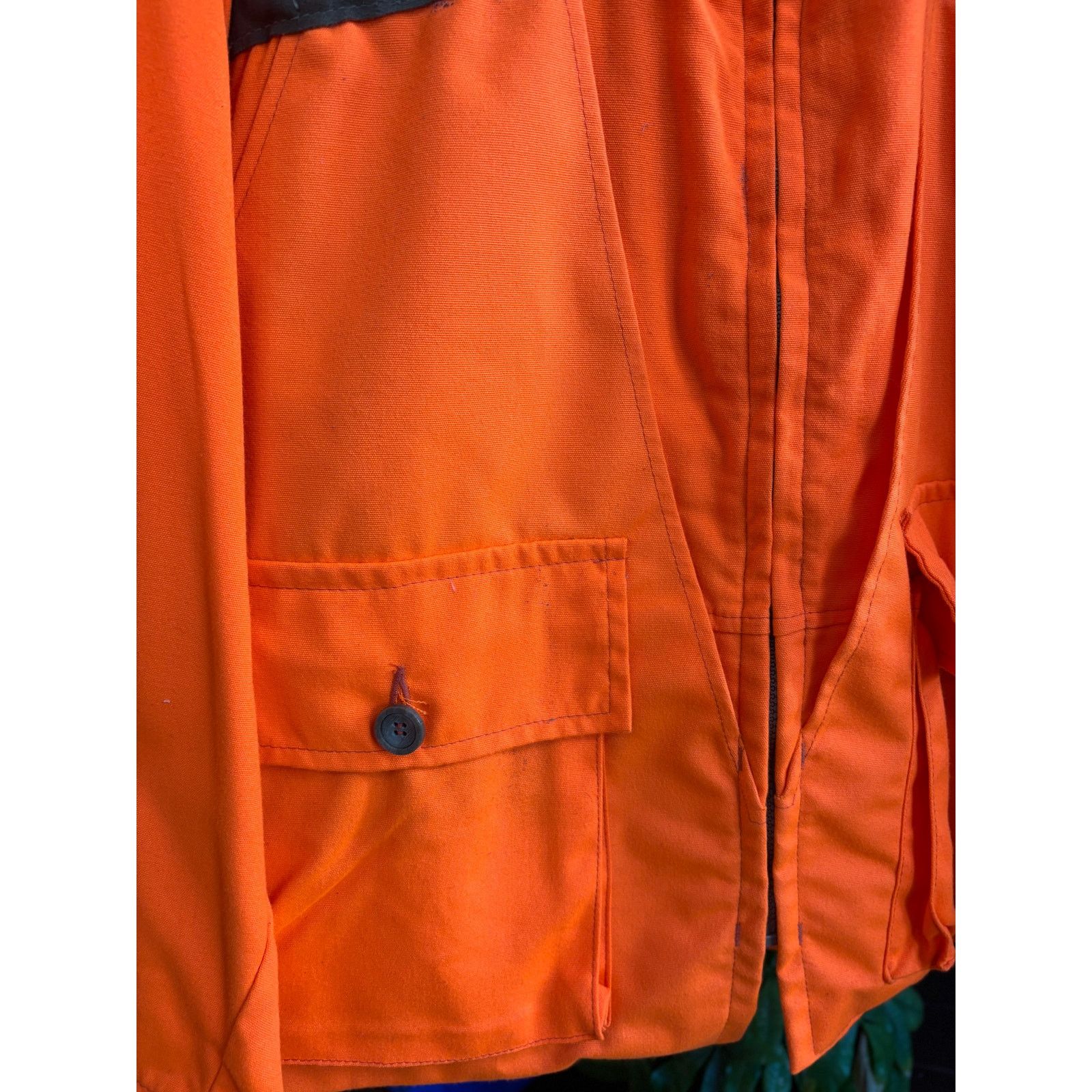Vintage Vintage Bob Allen Blaze Orange Upland Hunting Jacket Size M Size US M / EU 48-50 / 2 - 6 Thumbnail