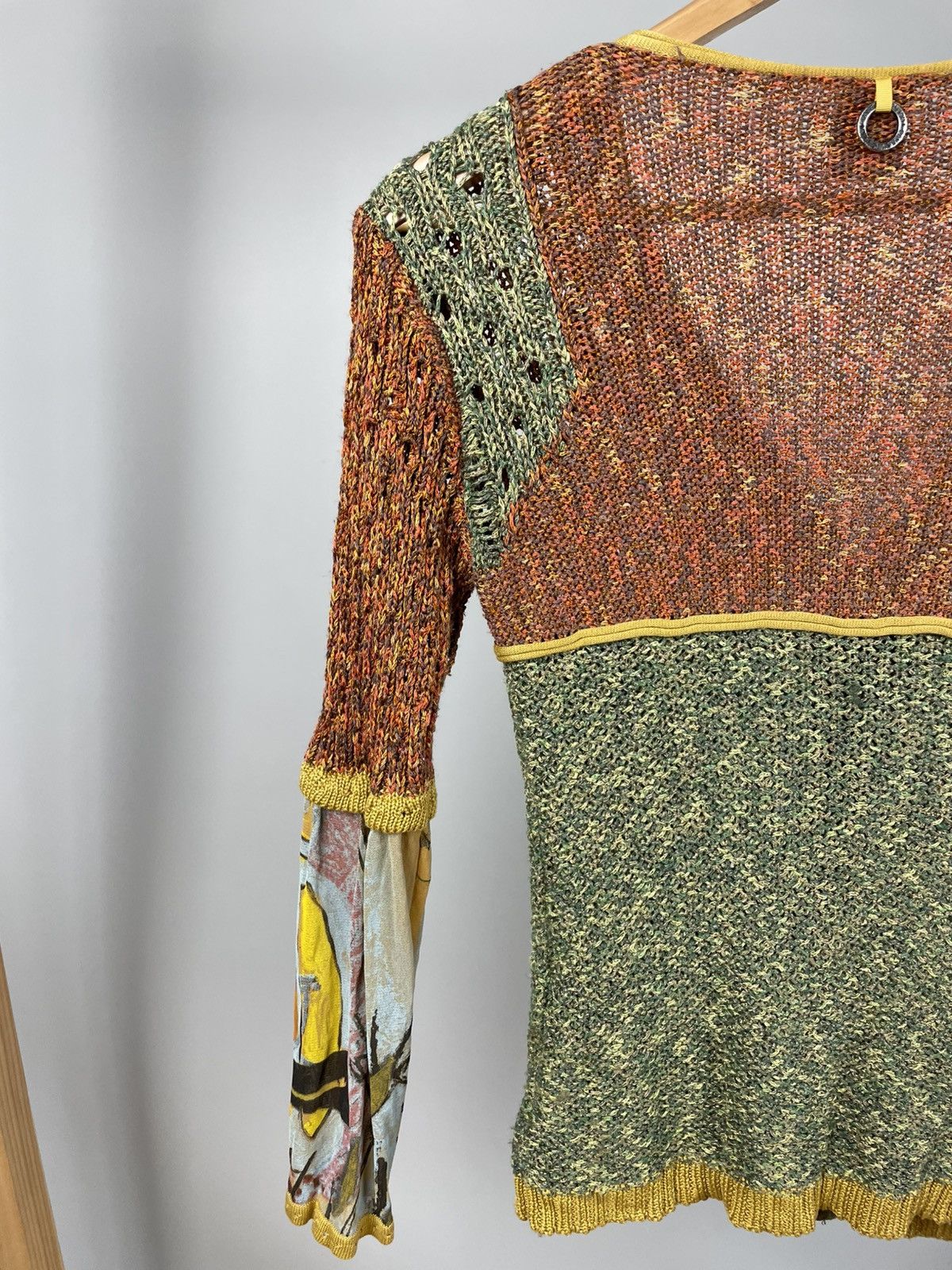 Vintage Save the queen knit cardigan zip size M y2k Size M / US 6-8 / IT 42-44 - 6 Thumbnail