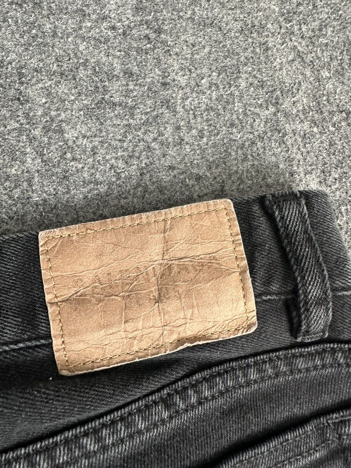 Balenciaga Balenciaga - Demna Gvasalia 2021 Straight Cut Jeans - Washed Size US 32 / EU 48 - 10 Thumbnail