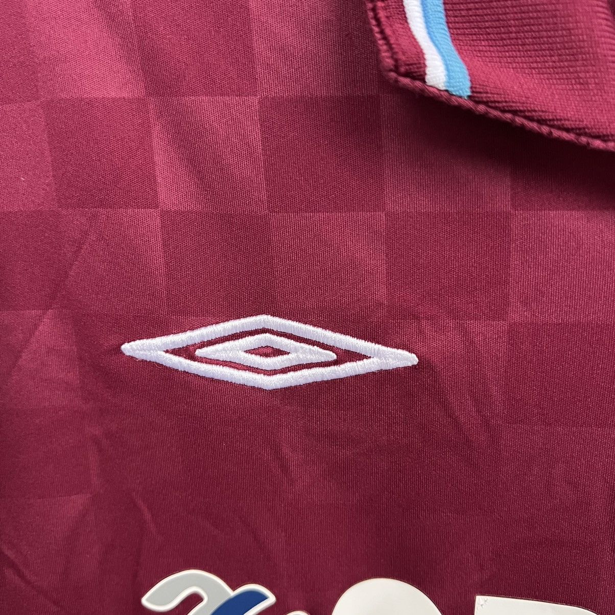 Umbro West Ham United Football Shirt 2009 2010 soccer t shirt Size US XL / EU 56 / 4 - 3 Thumbnail