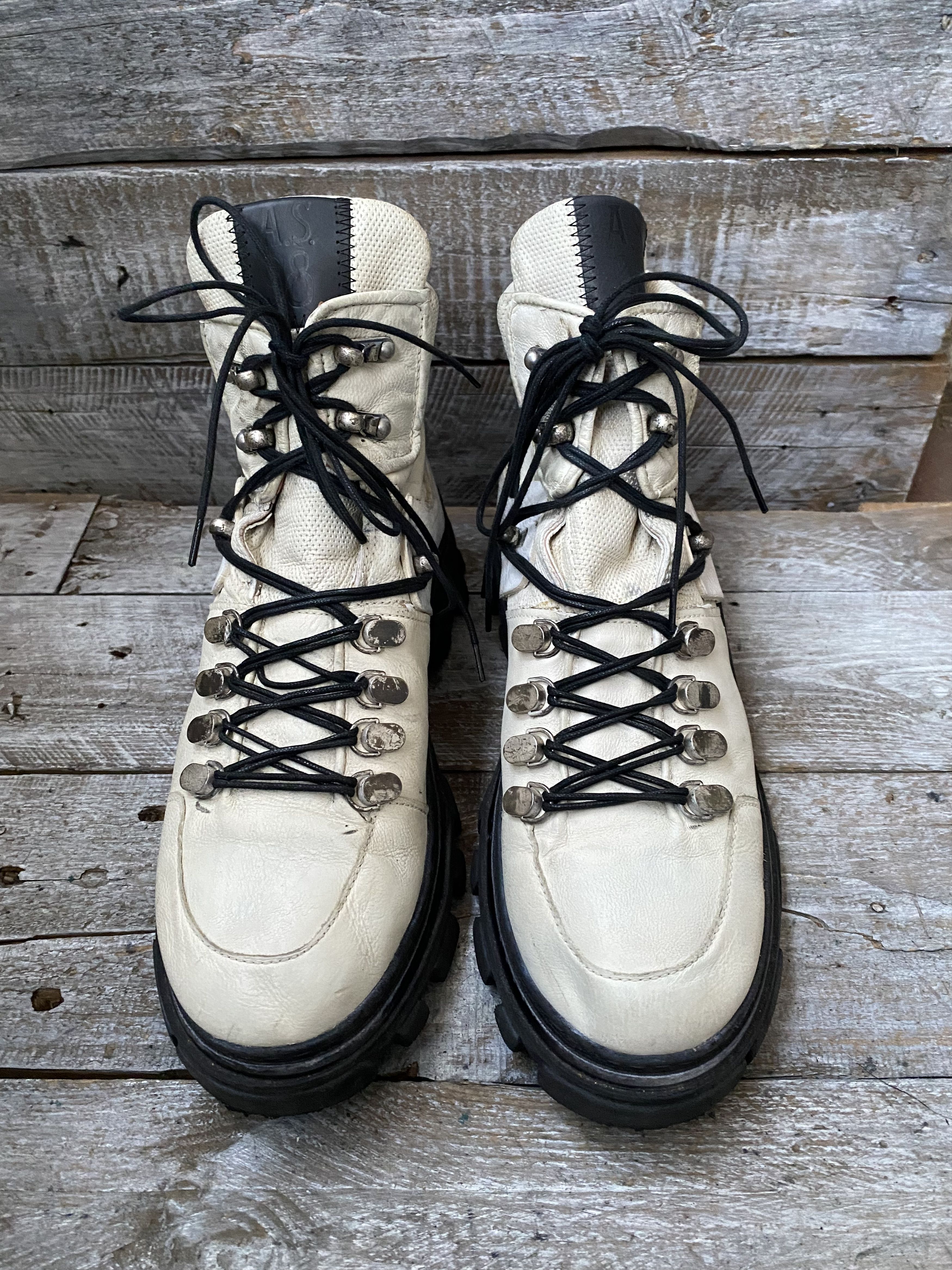A.S.98 A.S.98 hiking leather grunge boots sz 41 Size US 8 / EU 41 - 3 Thumbnail
