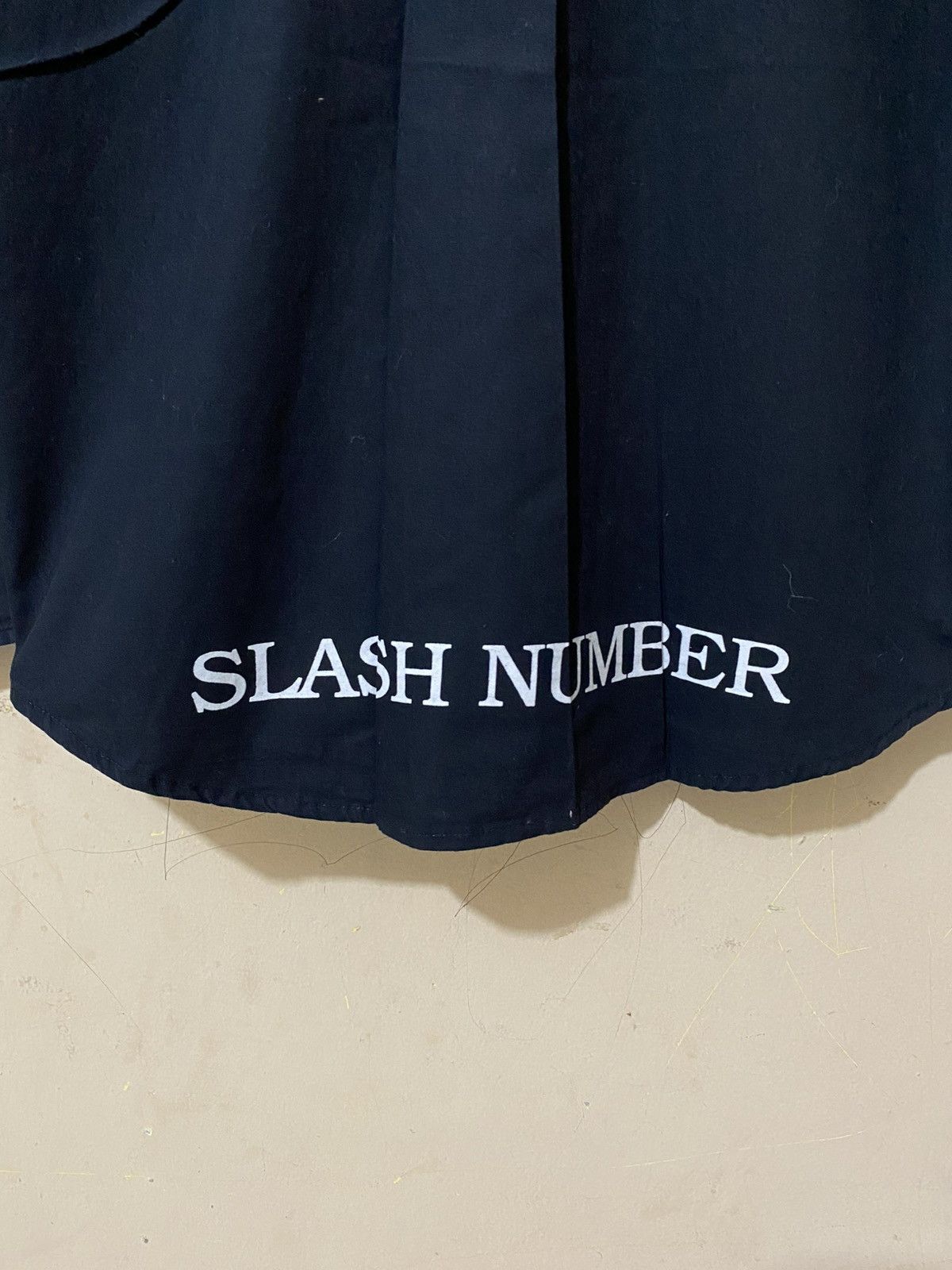 If Six Was Nine Slash Number Poem Vkei Punk Style Shirt Size US M / EU 48-50 / 2 - 14 Thumbnail