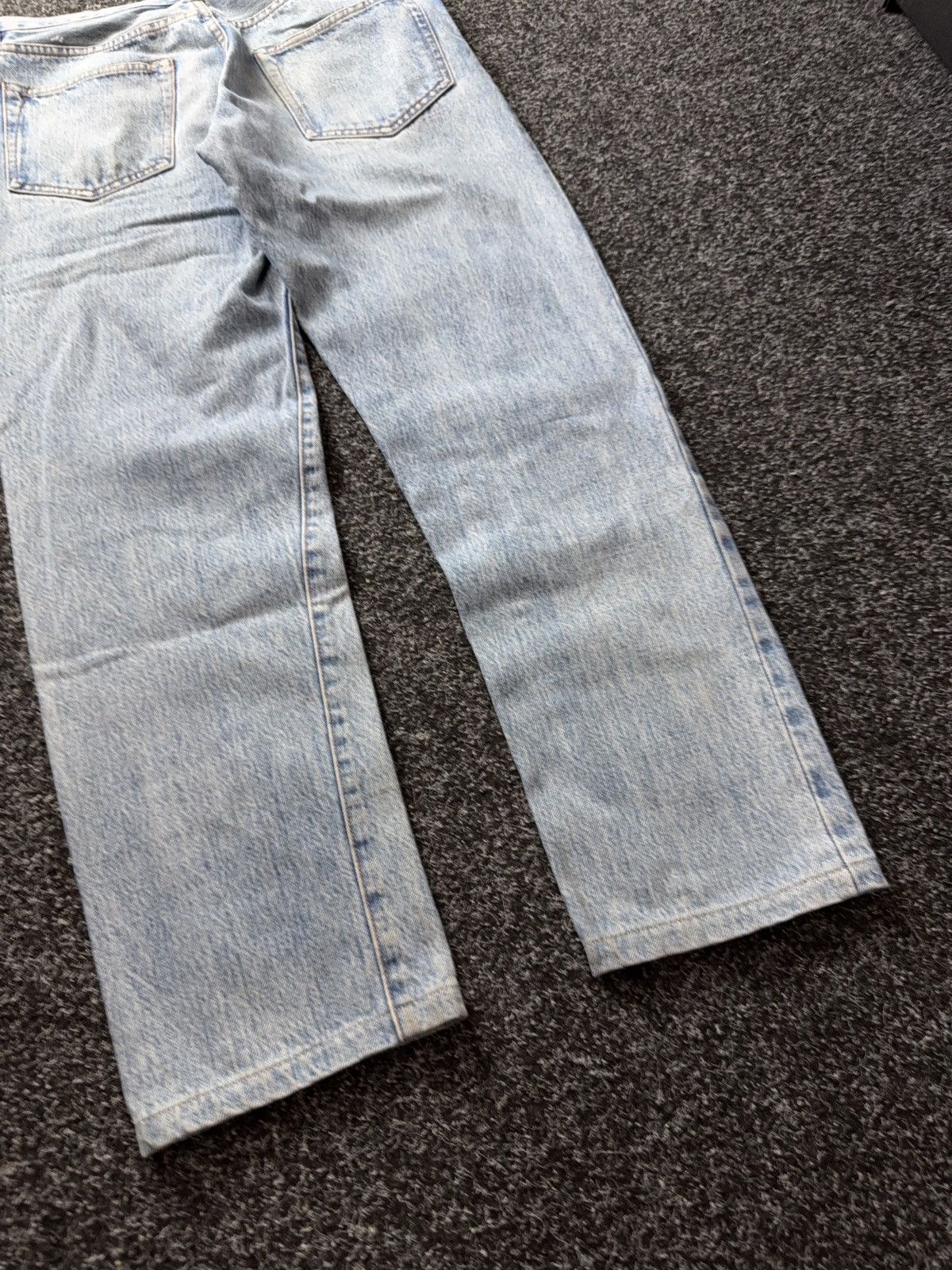 Han Kjobenhavn Han Kjobenhavn Selvedge Jeans Dirty Distressed Light Wash Size US 29 - 17 Thumbnail