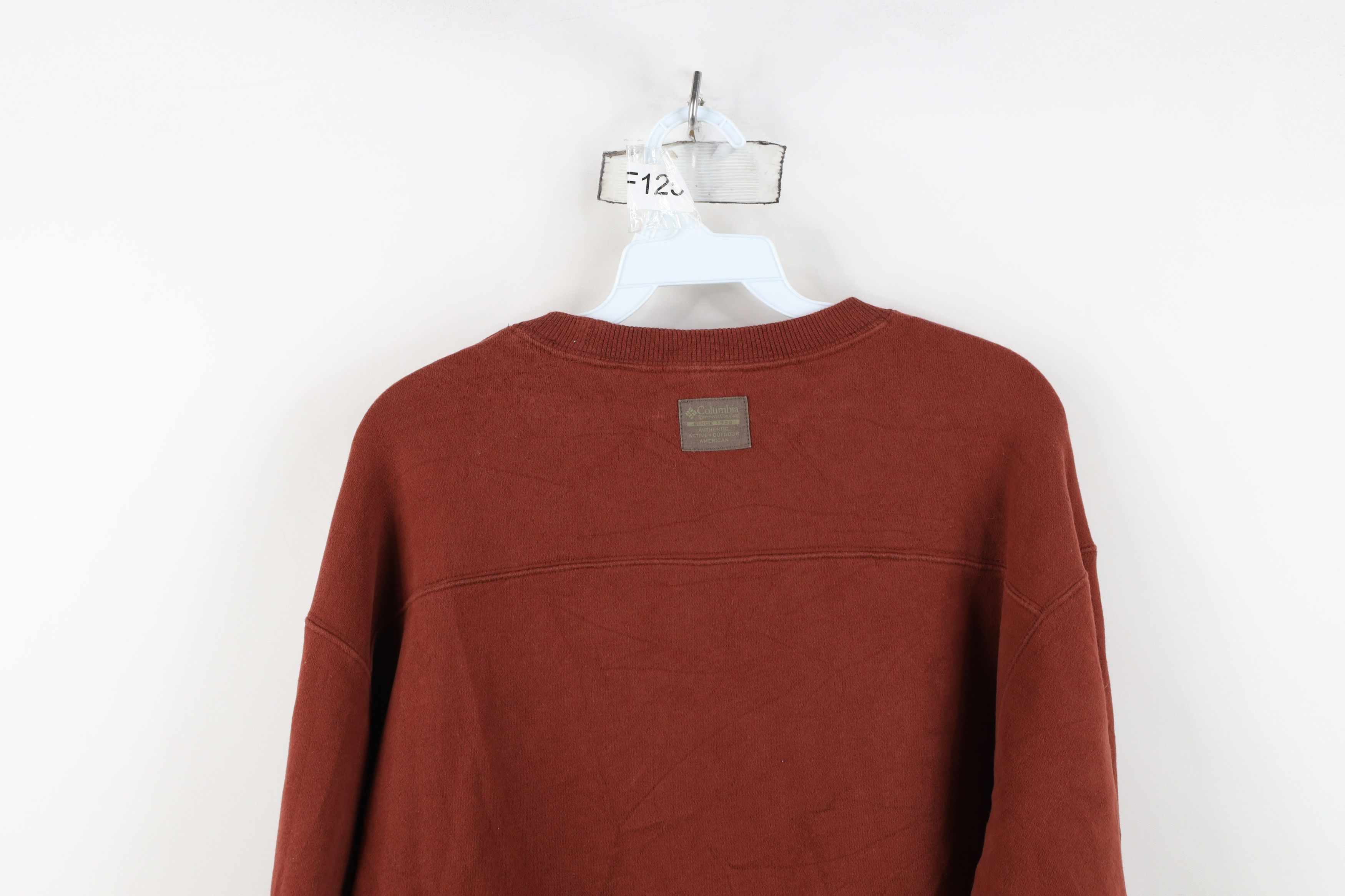 Columbia Vintage Columbia Spell Out Crewneck Sweatshirt Burnt Orange Size US XL / EU 56 / 4 - 13 Thumbnail