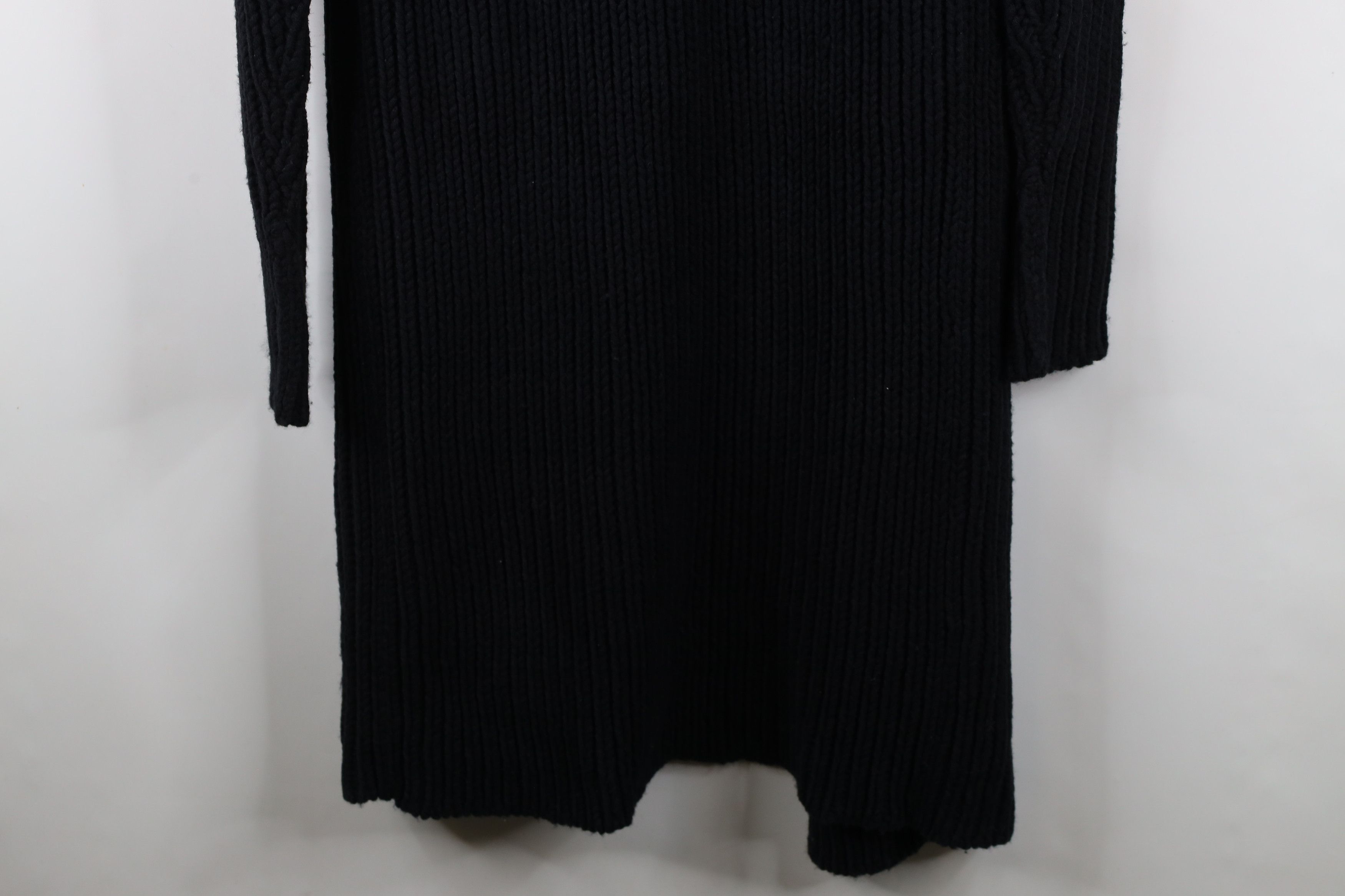 Gap × Vintage Vintage 90s Y2K Gap Ribbed Knit Hooded Cardigan Sweater Size ONE SIZE - 10 Thumbnail