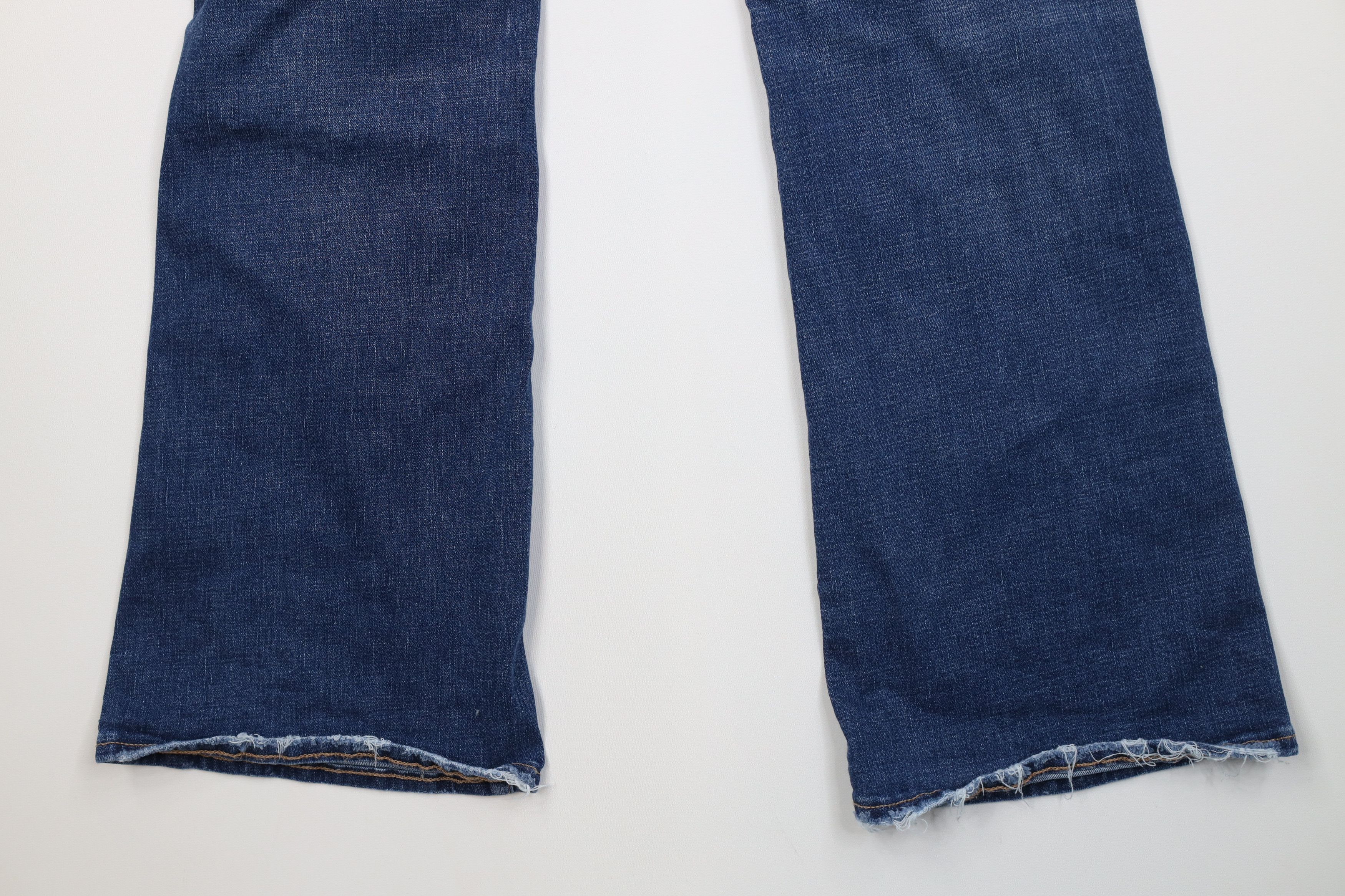 American Eagle Outfitters Vintage Y2K American Eagle Stretch Boot Cut Wide Leg Jeans Size 34" / US 12 / IT 48 - 13 Thumbnail
