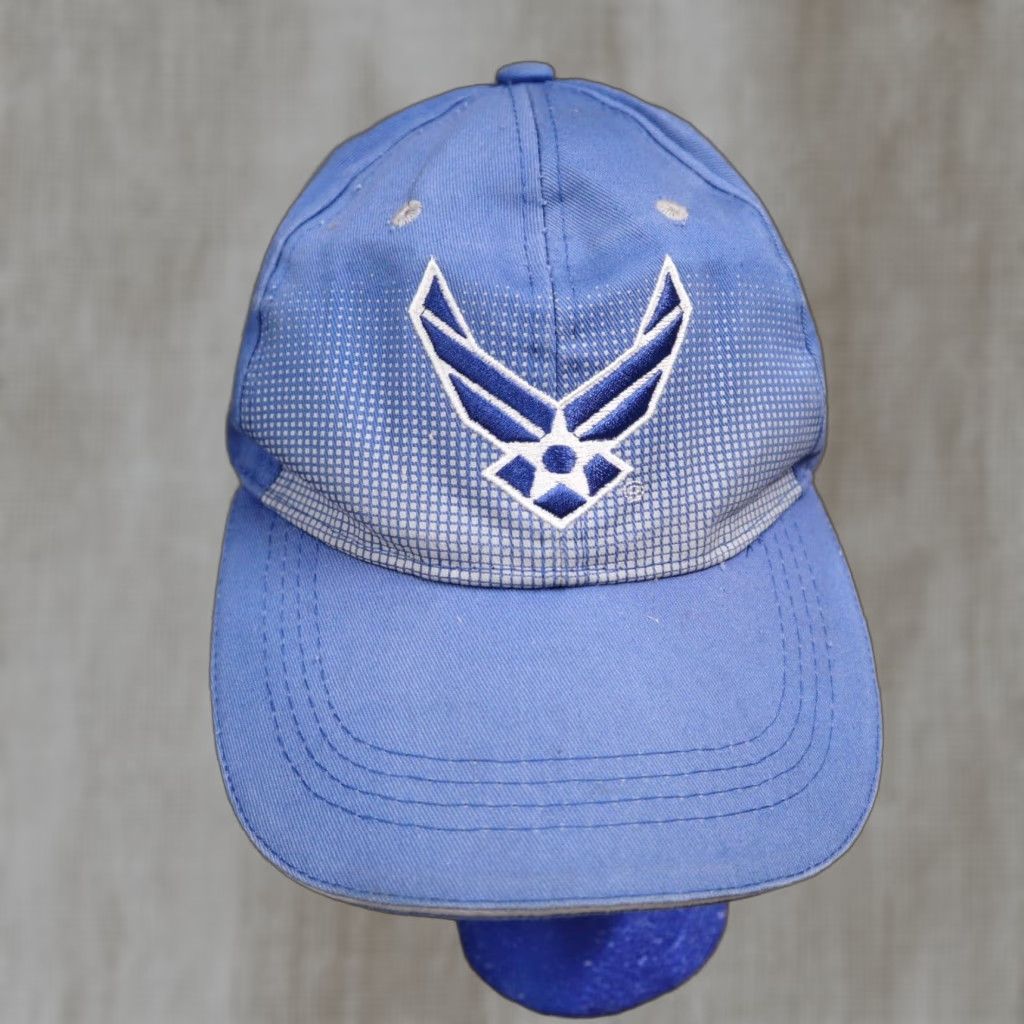 Vintage VINTAGE U.S. Air Force Baseball Cap Adult Adjustable Blue Cap Mens Cap Size ONE SIZE - 1 Thumbnail
