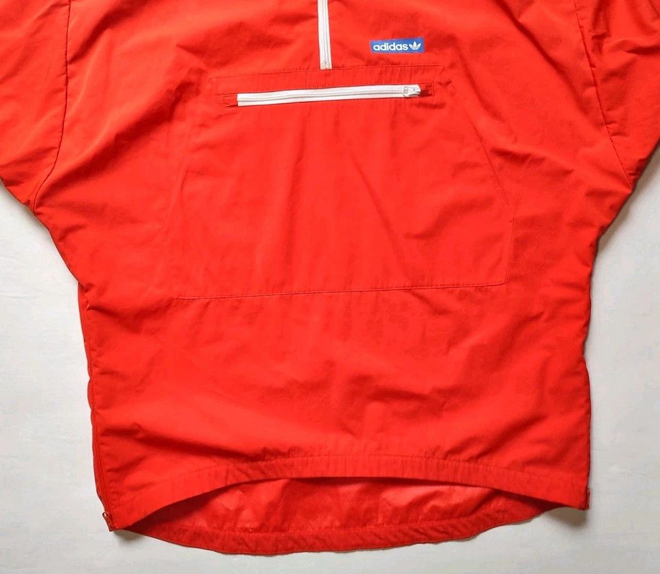 Adidas Tennoji Windbreaker Jacket Anorak Hood Pocket Zip