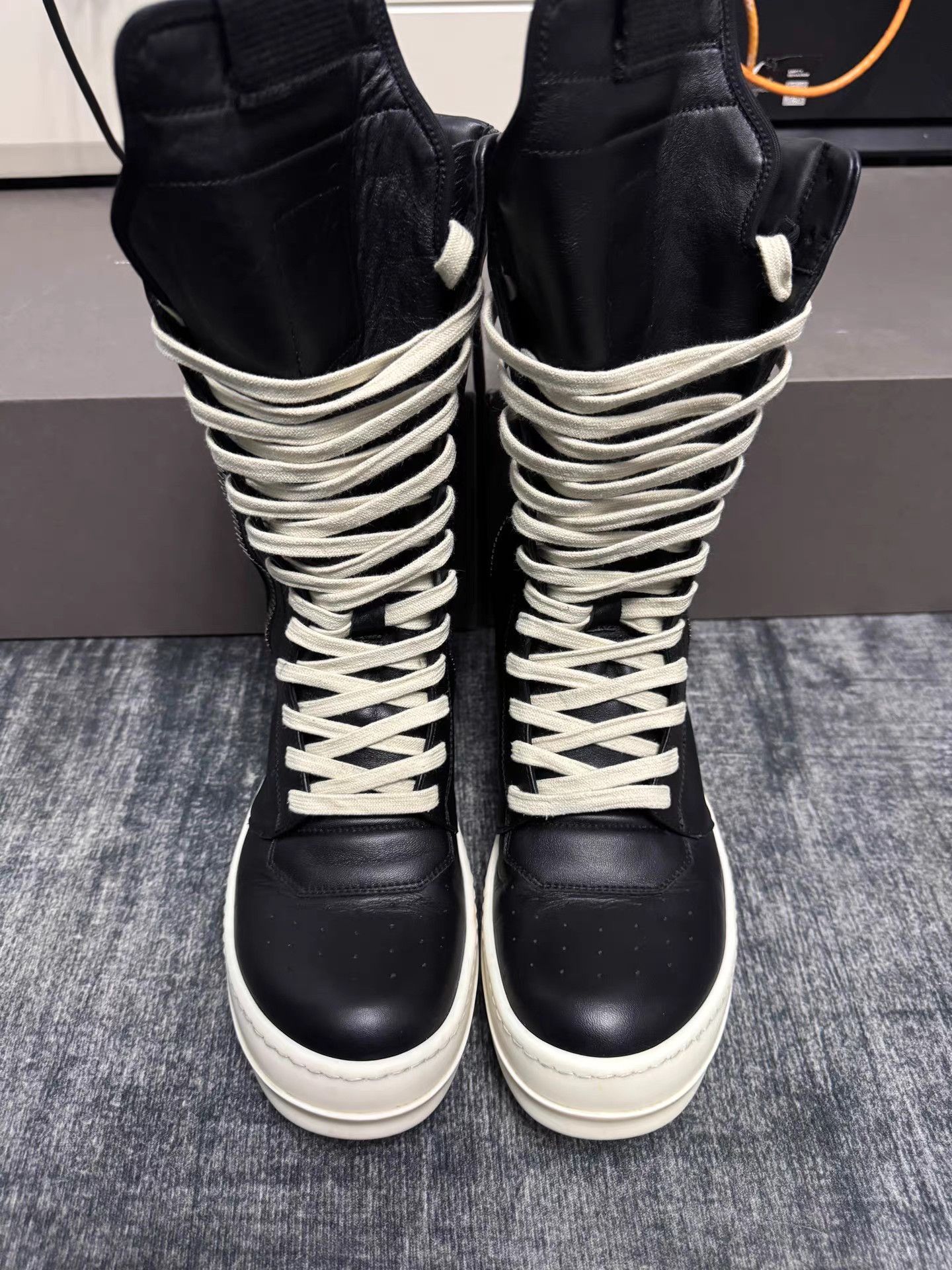 Rick Owens Rick Owens Cargo Basket High Top Boots Size US 9 / IT 39 - 2 Thumbnail