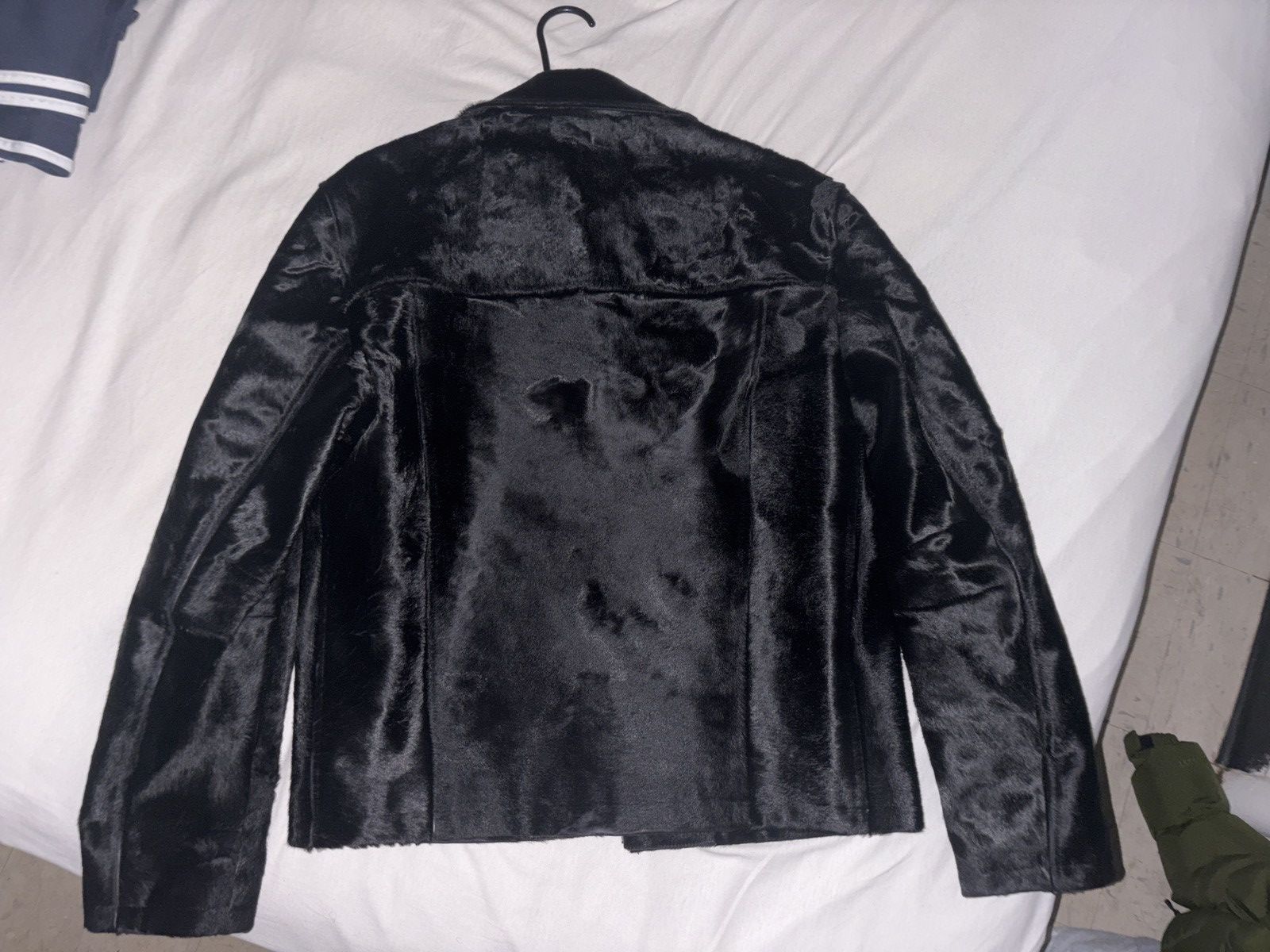 Prada Prada Vintage Black Horsehair Pocketed Jacket Size US M / EU 48-50 / 2 - 2 Thumbnail