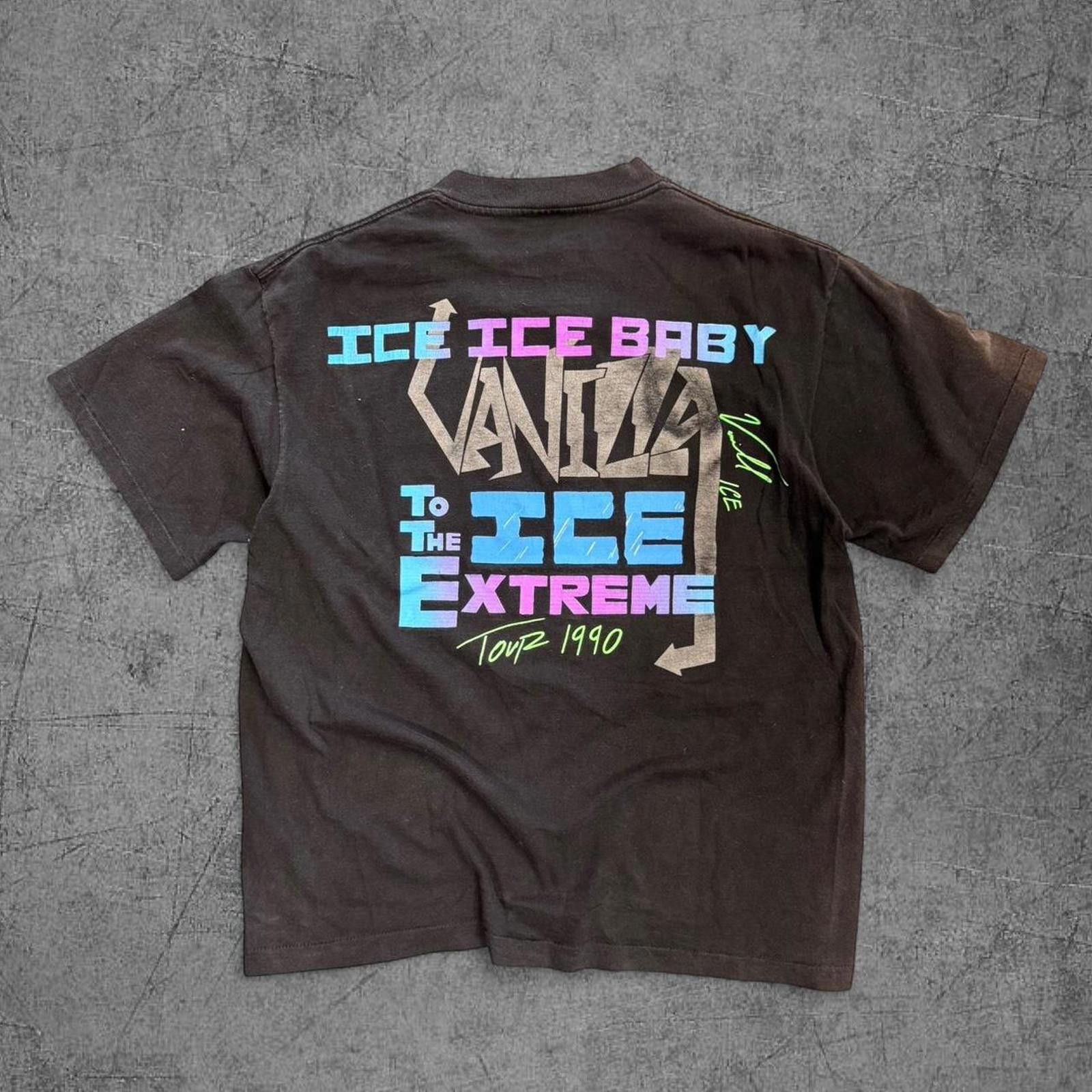 Rap Tees Vintage 1990 Vanilla Ice Rap Tee Size US XL / EU 56 / 4 - 7 Thumbnail