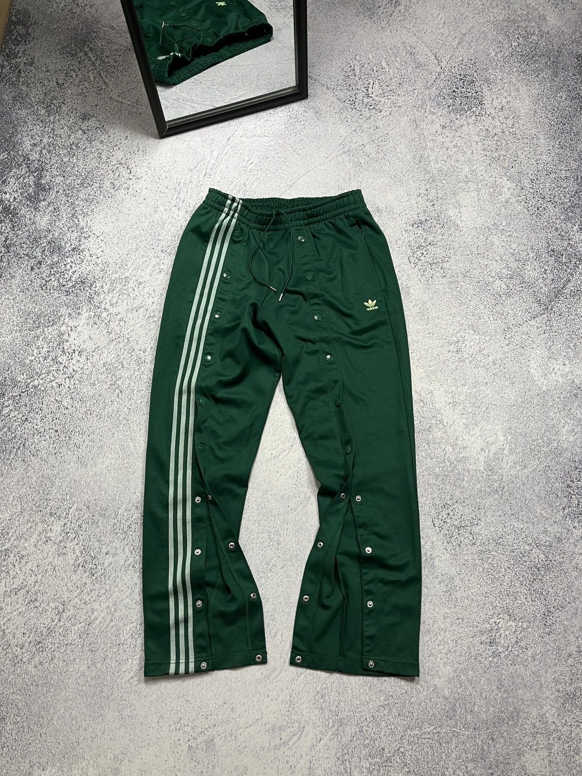 Adidas Ivy Park Green Pants Adidas Ivy Park Pants Green Button