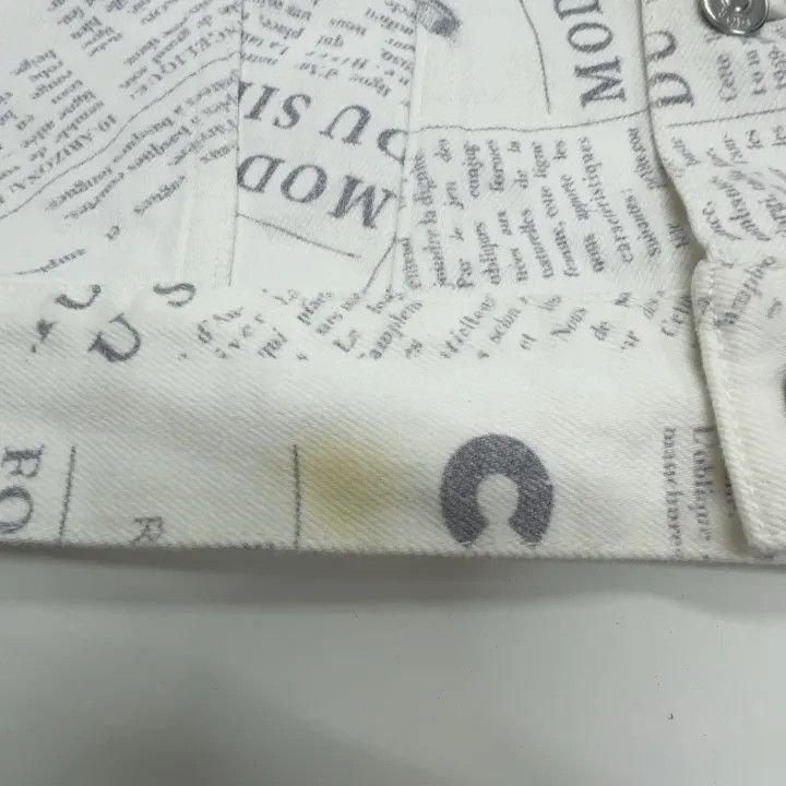 Dior Dior Dior Newspaper Print Long Sleeve Jacket 0079-2507 Size US S / EU 44-46 / 1 - 7 Thumbnail