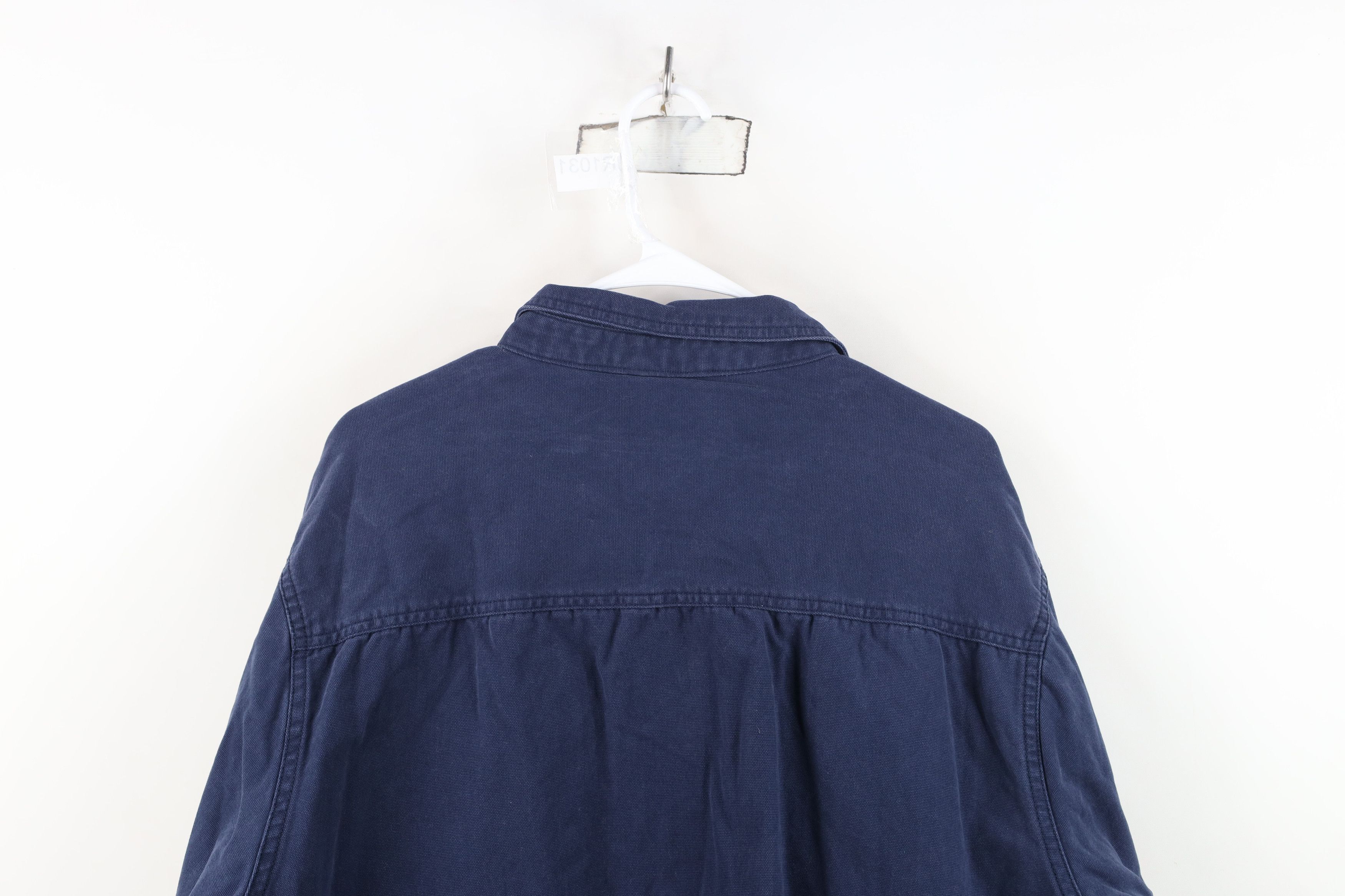 Vintage Vintage Y2K Streetwear Lined Canvas Shirt Jacket Jac shirt Size US L / EU 52-54 / 3 - 14 Thumbnail