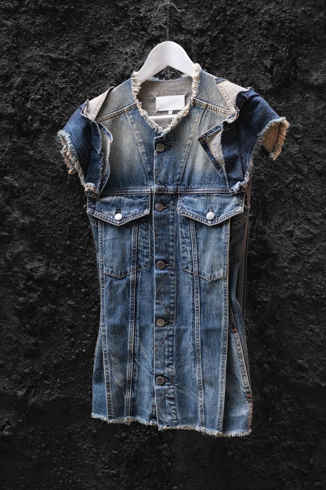 Maison Margiela Maison Martin Margiela 12SS Sleeveless Denim Vest Size XS / US 0-2 / IT 36-38 - 5 Thumbnail