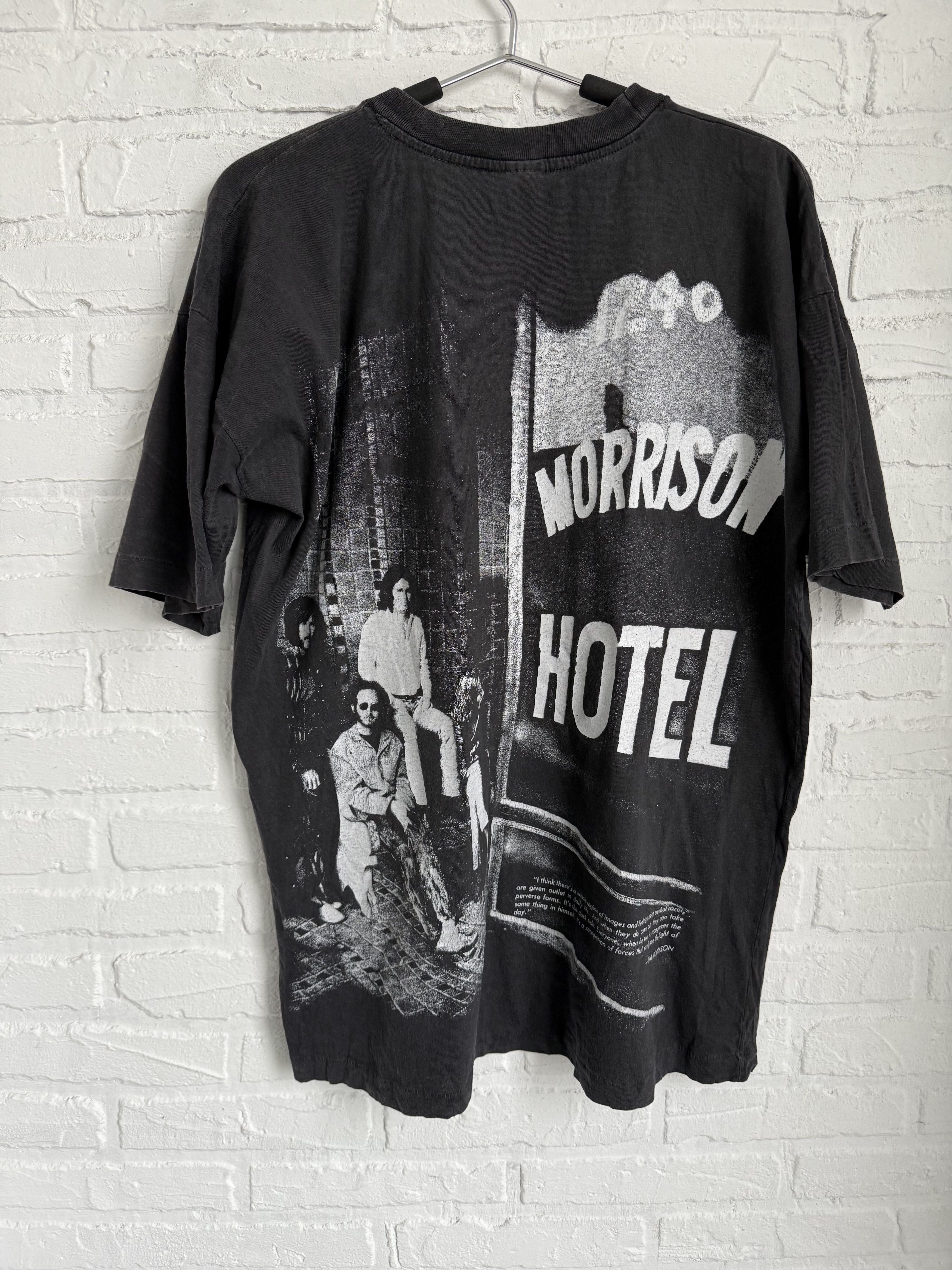 Band Tees Vintage 90s The Doors Morrison hotel t-shirt Size US L / EU 52-54 / 3 - 2 Thumbnail