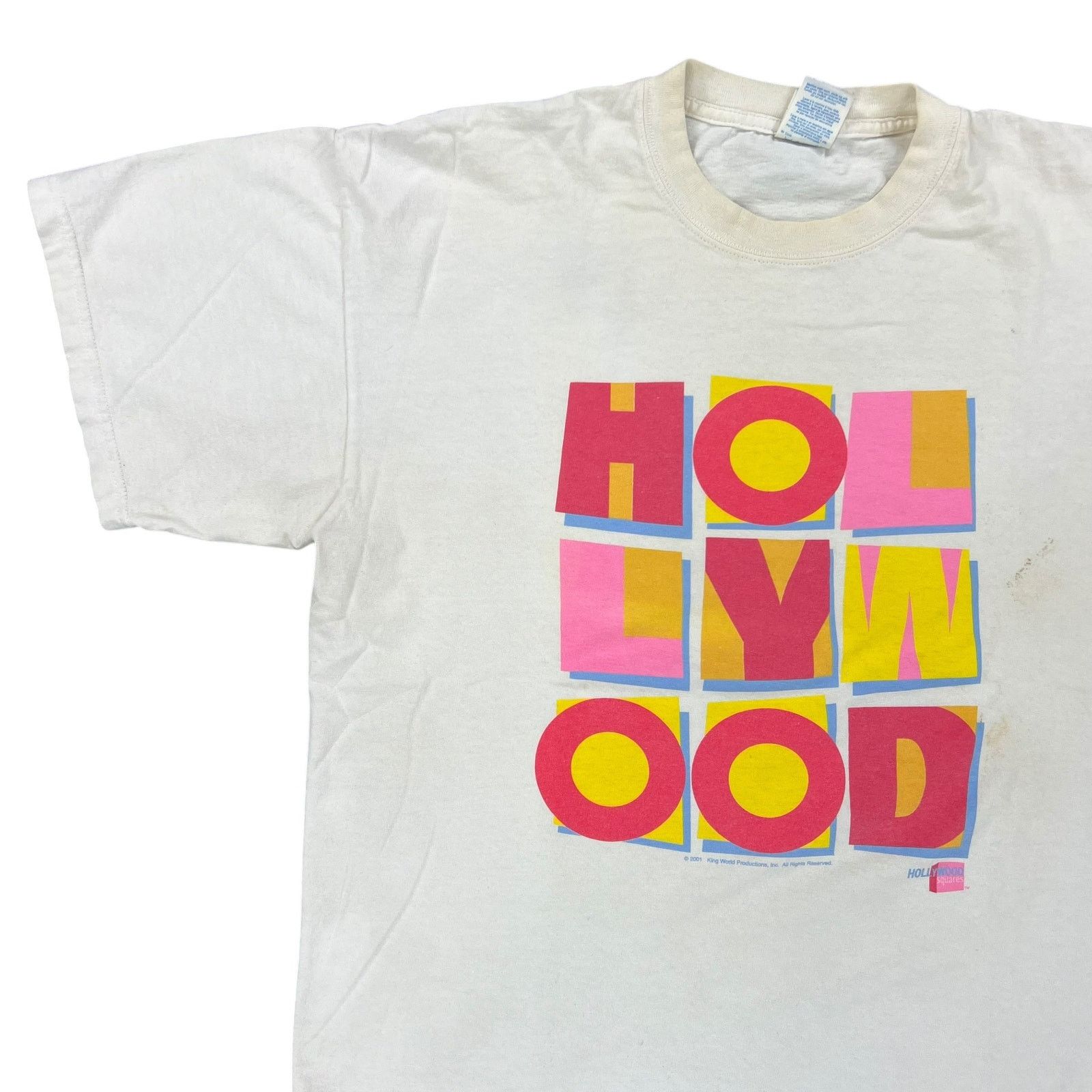 Vintage Vintage 2001 Hollywood Squares game show tee (XL) Size US XL / EU 56 / 4 - 3 Thumbnail