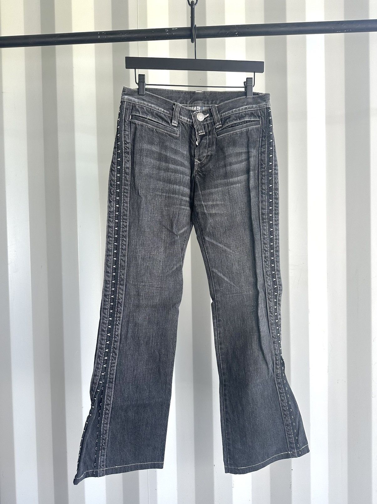Jean Paul Gaultier Adjustable Hook Denim Size US 30 / EU 46 - 1 Thumbnail