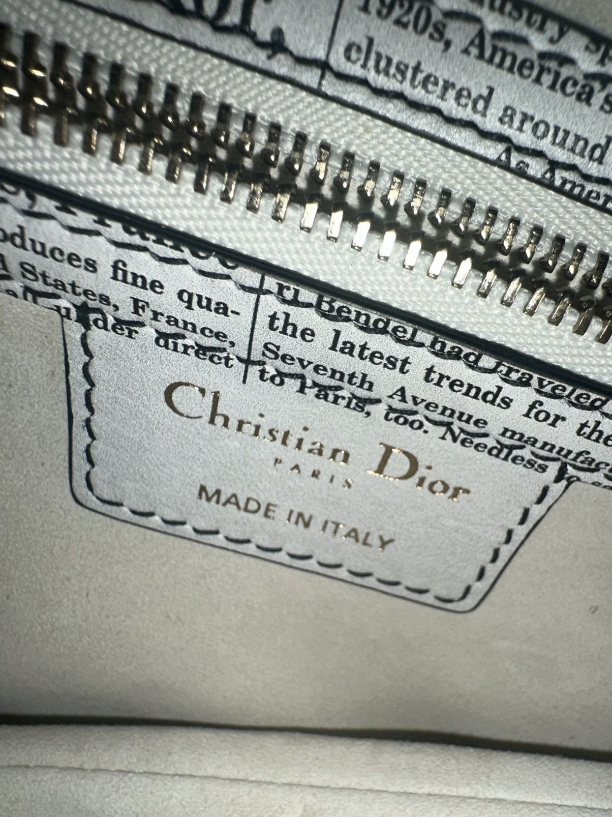 Dior Dior Newspaper Saddle Bag Rare Size ONE SIZE - 8 Thumbnail