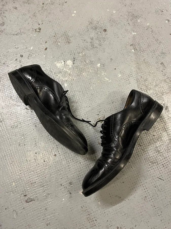 Gucci 2000s Gucci Black Leather Loafers Size US 10.5 / EU 43-44 - 5 Thumbnail