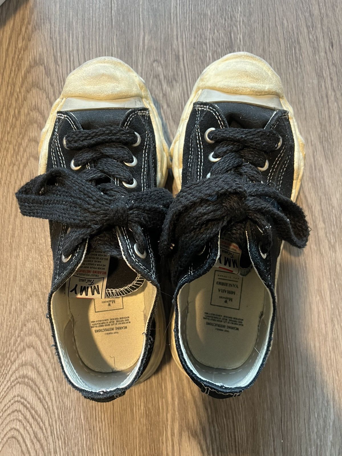 image of Miharayasuhiro Mihara Yasuhiro Sneakers in Black, Men's (Size 7)