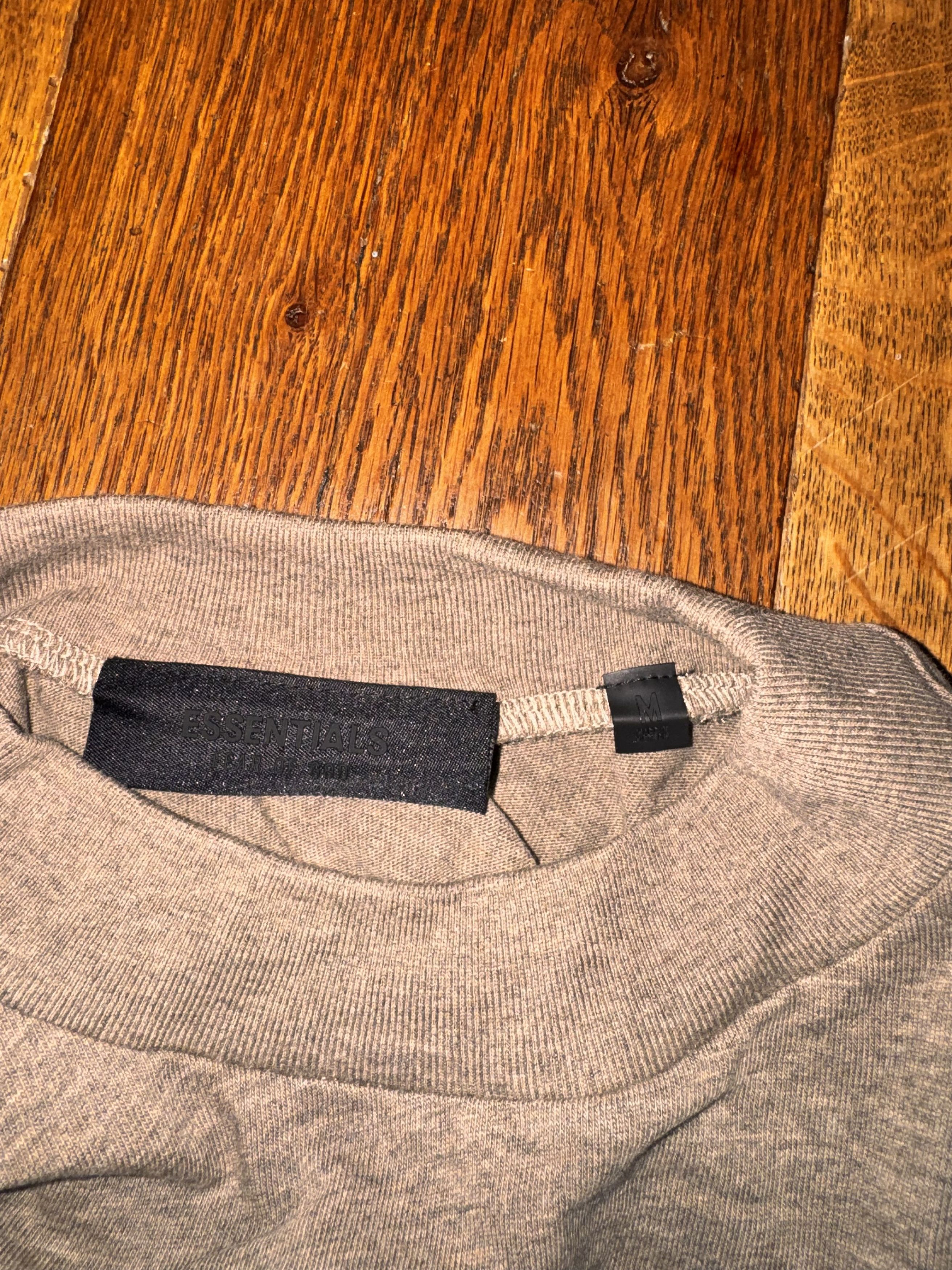 Essentials Fear of God Essentials T-shirt Heather Grey Size US M / EU 48-50 / 2 - 2 Thumbnail