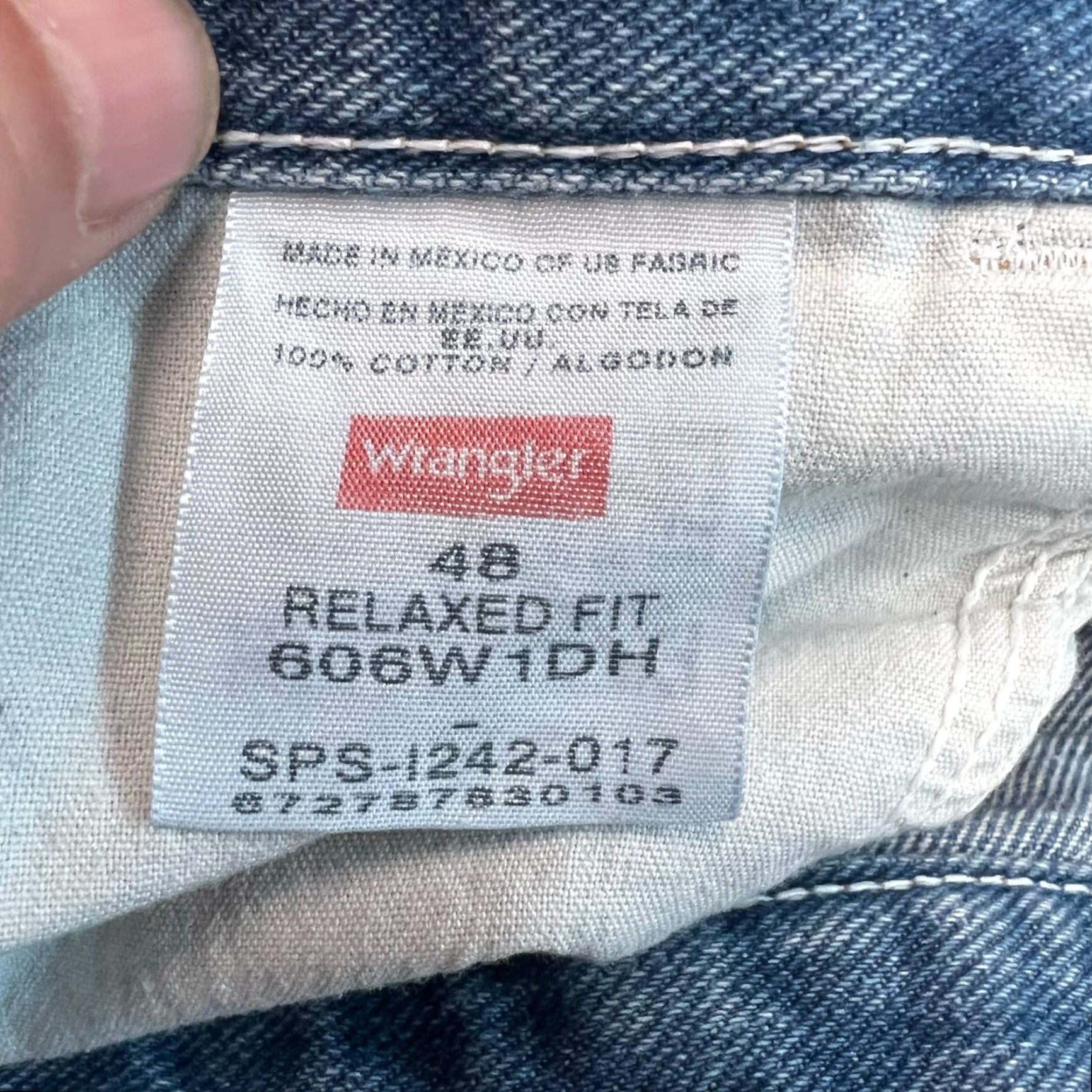Wrangler Wrangler Relaxed Fit Denim Shorts Mens Size 48 Blue Size US 32 / EU 48 - 6 Thumbnail