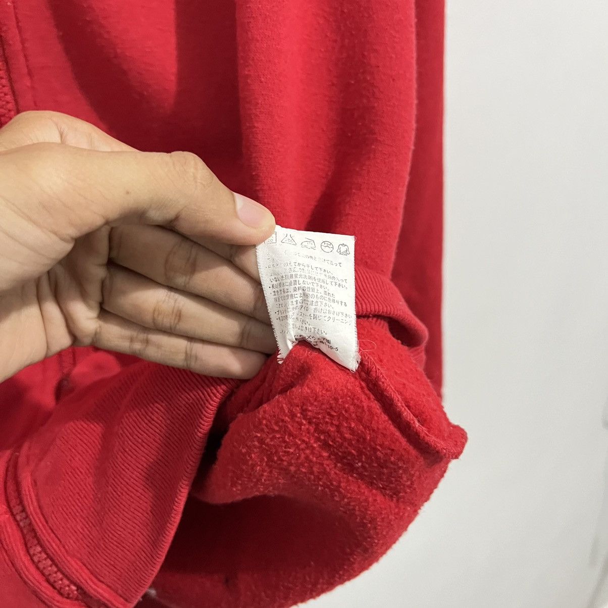 Japanese Brand Bayleaf Tribal Gothic Cross Hoodie - Red Graphic Pullover Size US M / EU 48-50 / 2 - 16 Thumbnail
