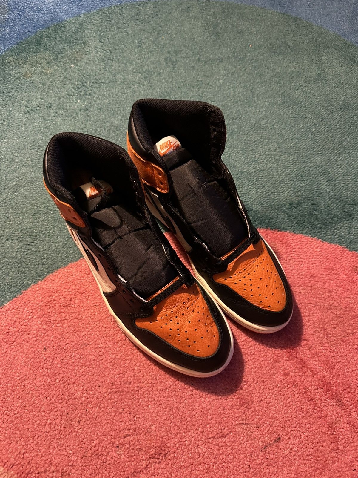 Jordan Brand Air Jordan 1 Retro High OG Shattered Backboard 2015 Size US 12 / EU 45 - 2 Thumbnail