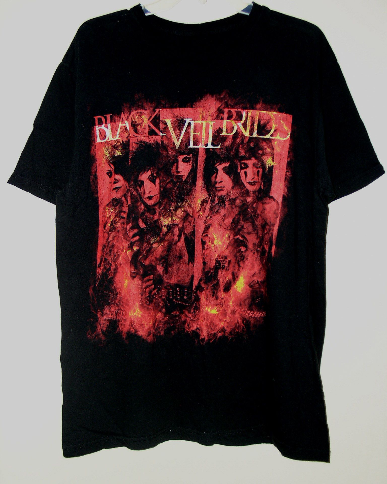 Vintage Black Veil Brides Concert Tour T Shirt Vintage Purdy Size US L / EU 52-54 / 3 - 1 Thumbnail