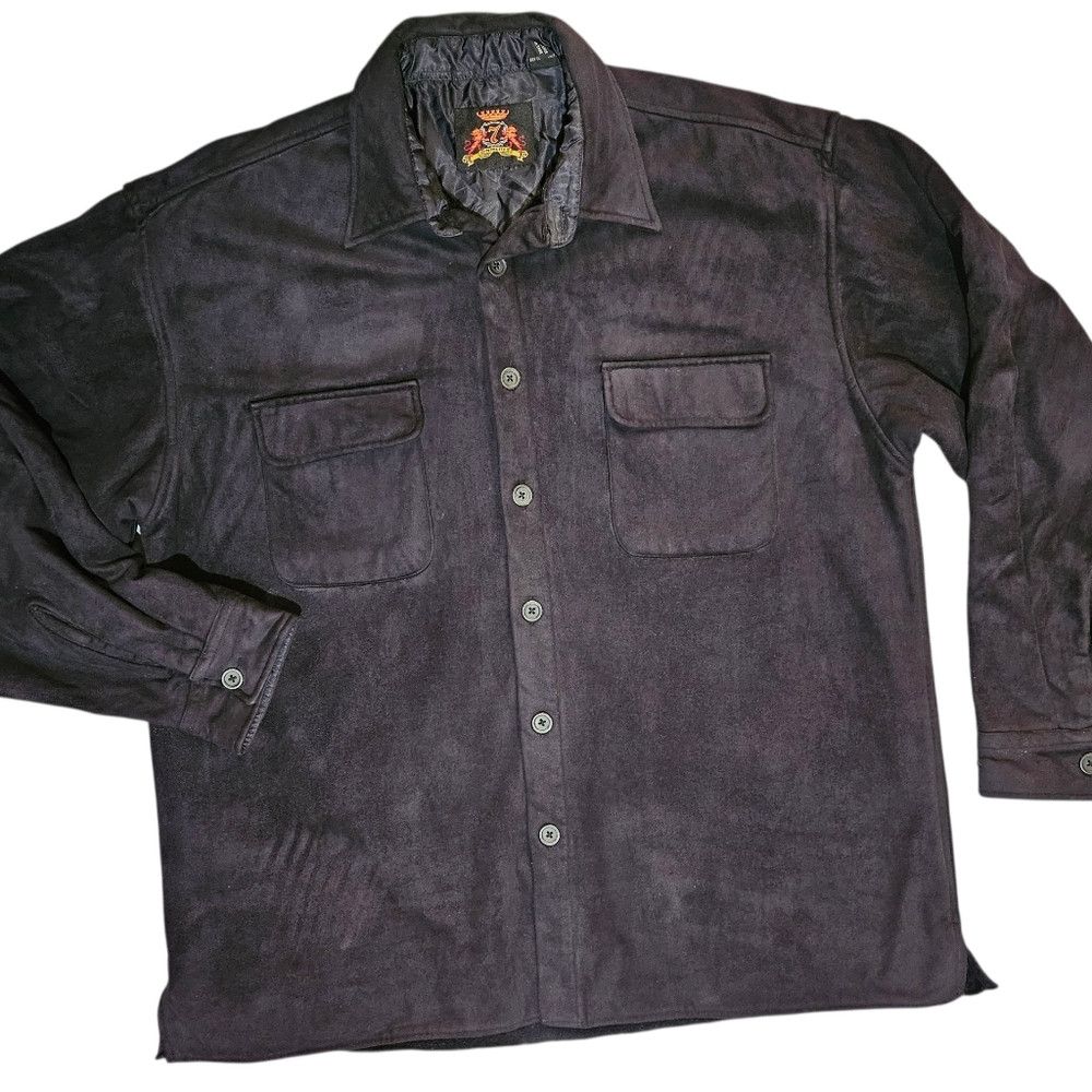 7Diamonds 7 Diamonds Faux Suede Shacket Black XL Size US XL / EU 56 / 4 - 1 Thumbnail