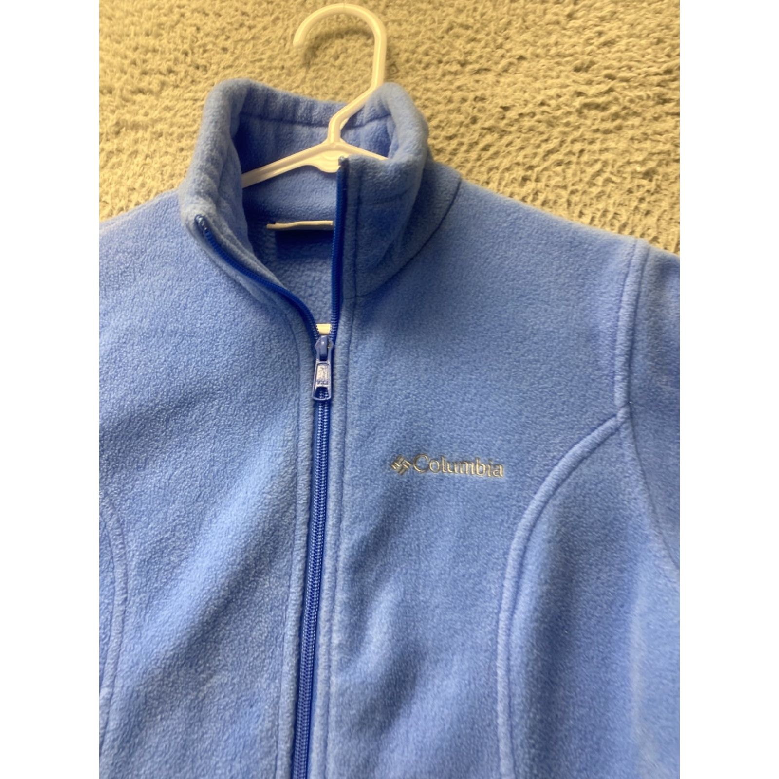 Vintage Columbia Women’s Fleece Jacket Blue Size S Polyester Jacket Basic Jacket Regular Women’s Blue 98-32 MPN 9832 Size S / US 4 / IT 40 - 4 Thumbnail