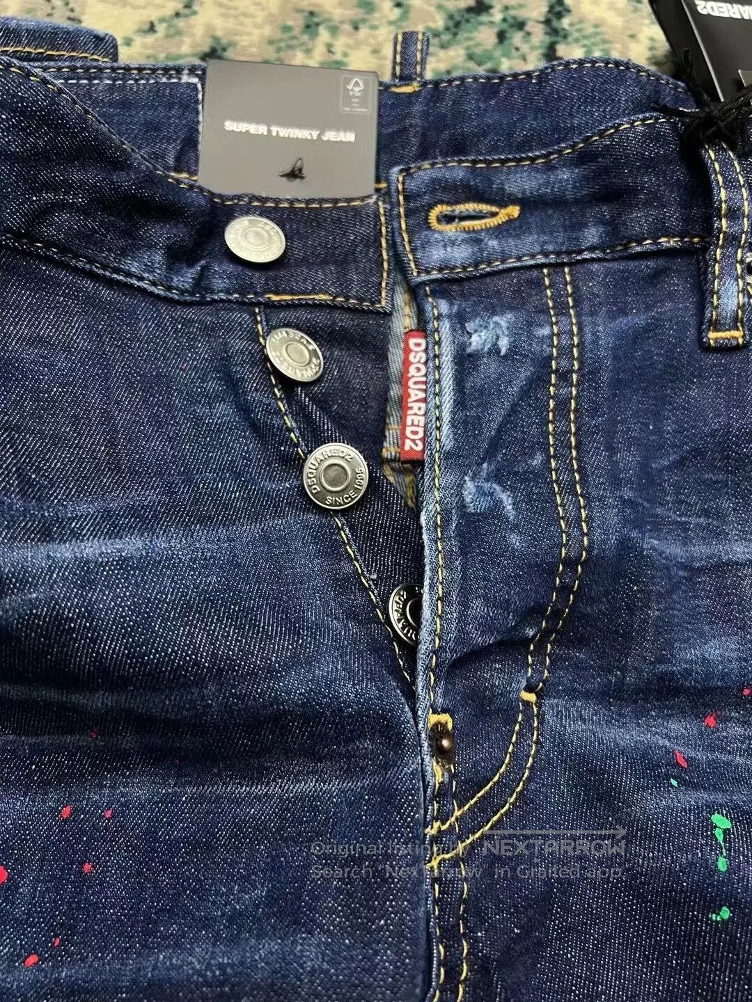 Dsquared2 Dsquared2 Spring Summer 2023 Blue Denim Pants. Size US 36 / EU 52 - 3 Thumbnail