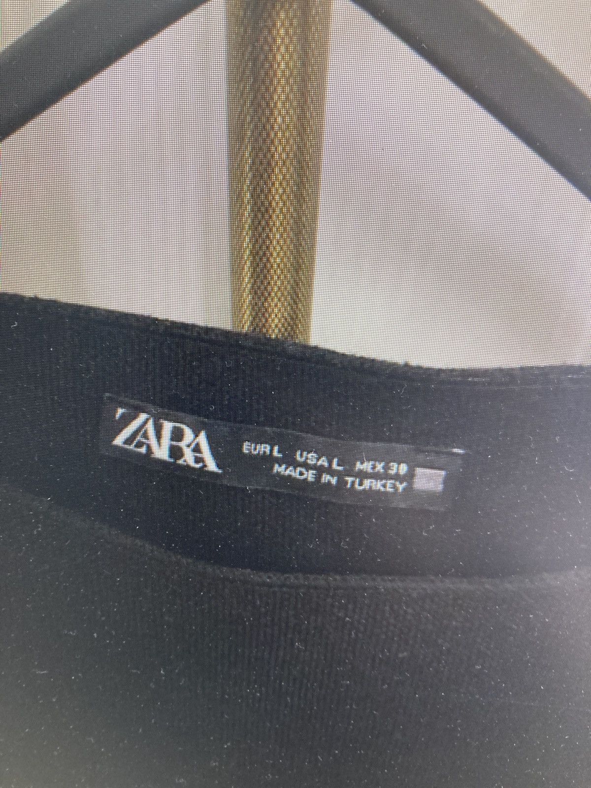 Zara Black zara top Size M / US 6-8 / IT 42-44 - 2 Thumbnail