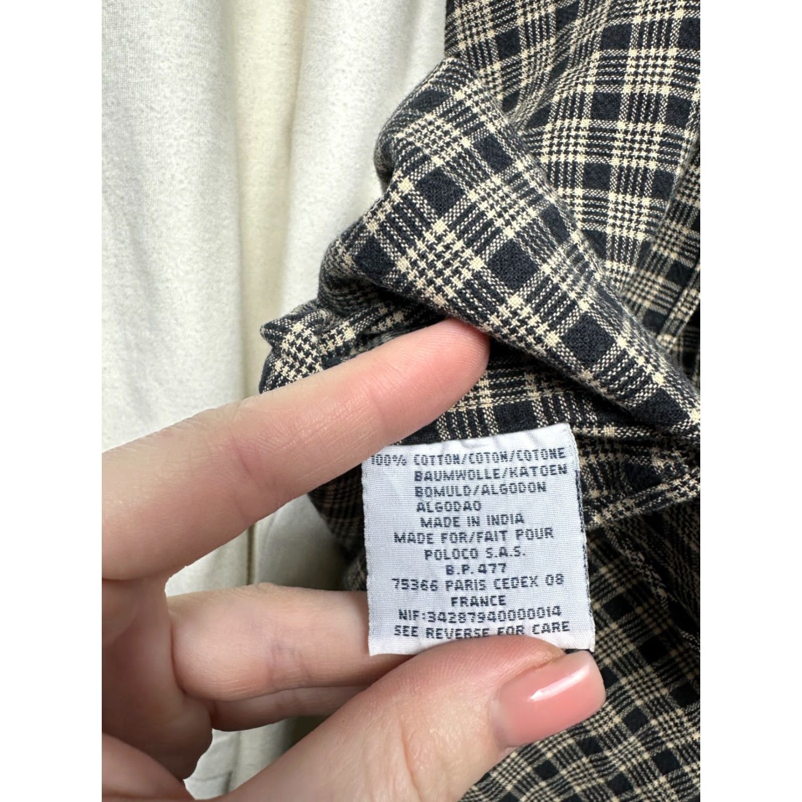 Polo Ralph Lauren Polo Ralph Lauren Vintage Mens Flannel Shirt Size M Size US M / EU 48-50 / 2 - 5 Thumbnail