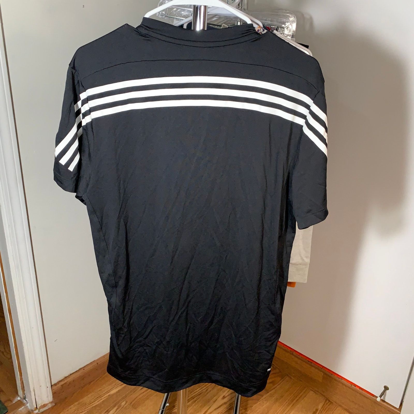 Adidas Adidas Primeblue Men's Black Short Sleeve Shrits Size M Size US M / EU 48-50 / 2 - 8 Thumbnail