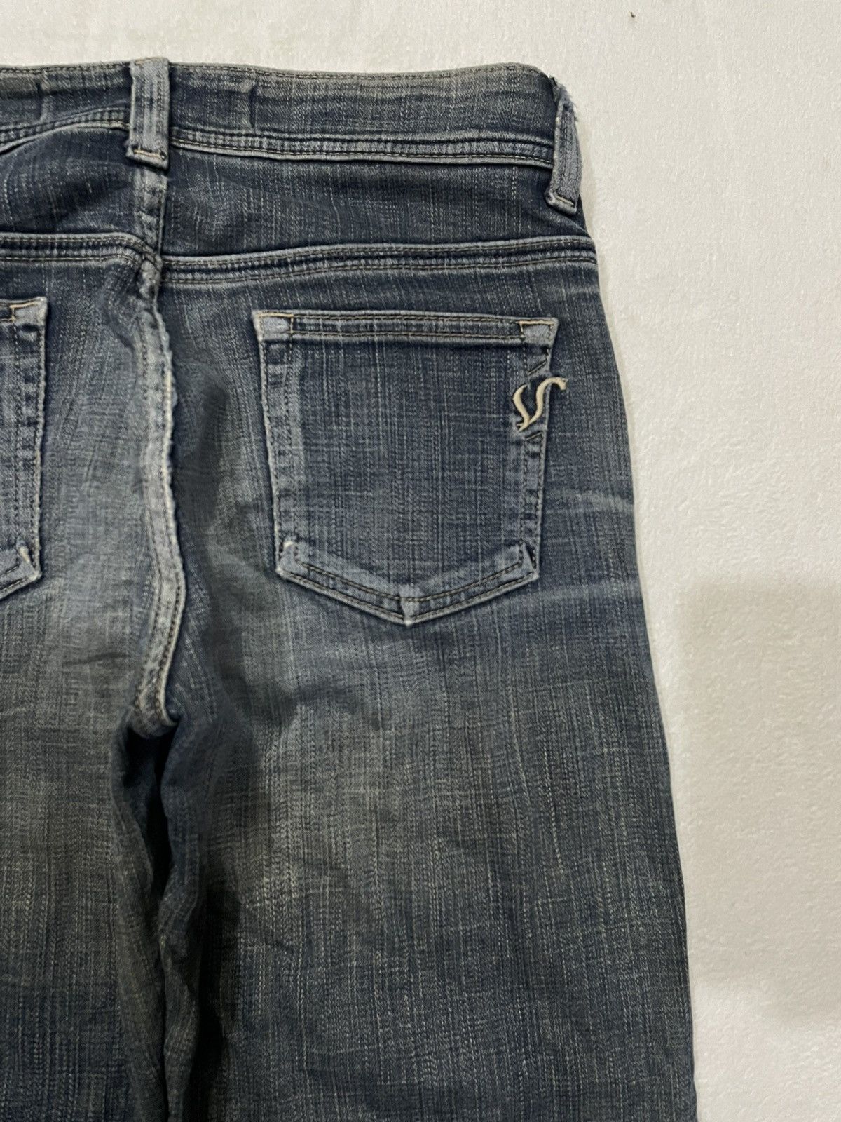 Japanese Brand Vintage Something Edwin Boot Cut Mudwash Denim Jeans Size US 30 / EU 46 - 15 Thumbnail