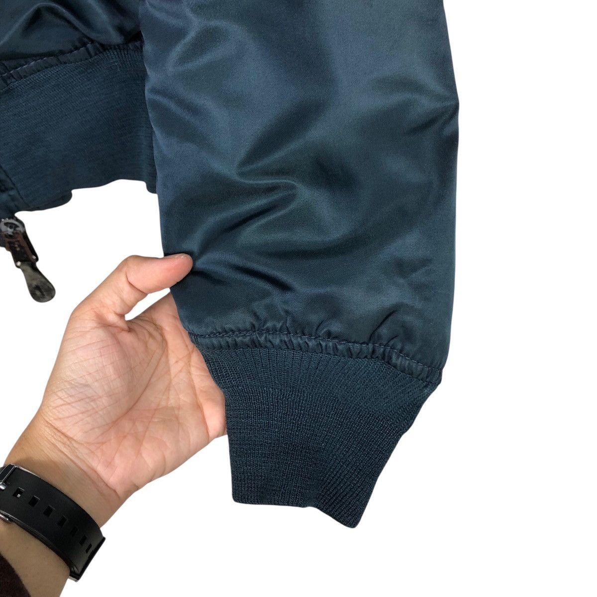 Schott 📌Vintage Reversible Bomber Jacket Ma-1 Schott Made in Usa Size US L / EU 52-54 / 3 - 16 Thumbnail